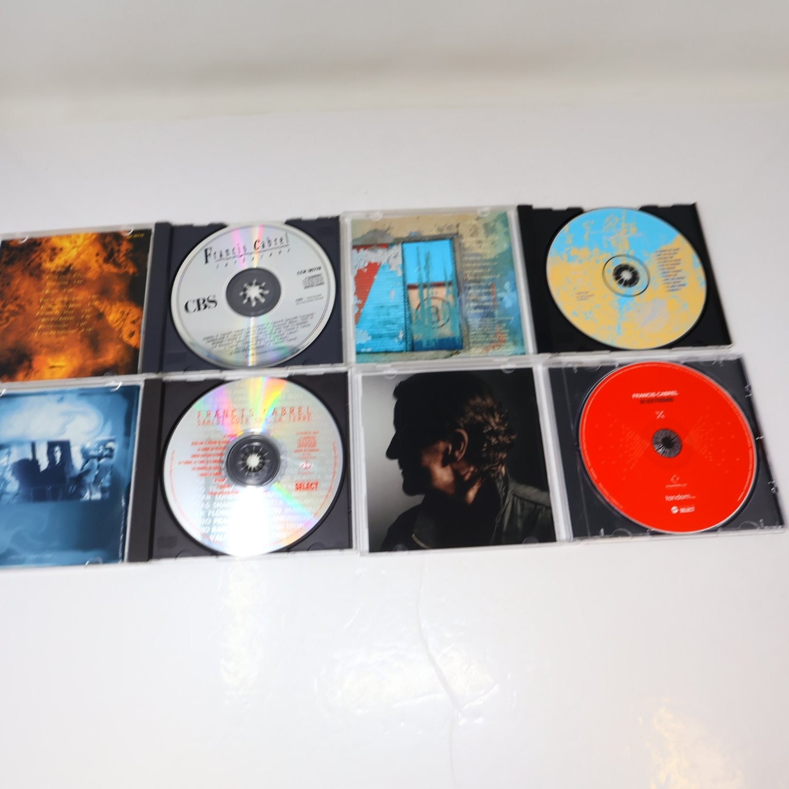 Francis Cabrel Lot 6 CDs Sarbacane/Hors-Saison/In Extremis/Beaux Dégâts Français