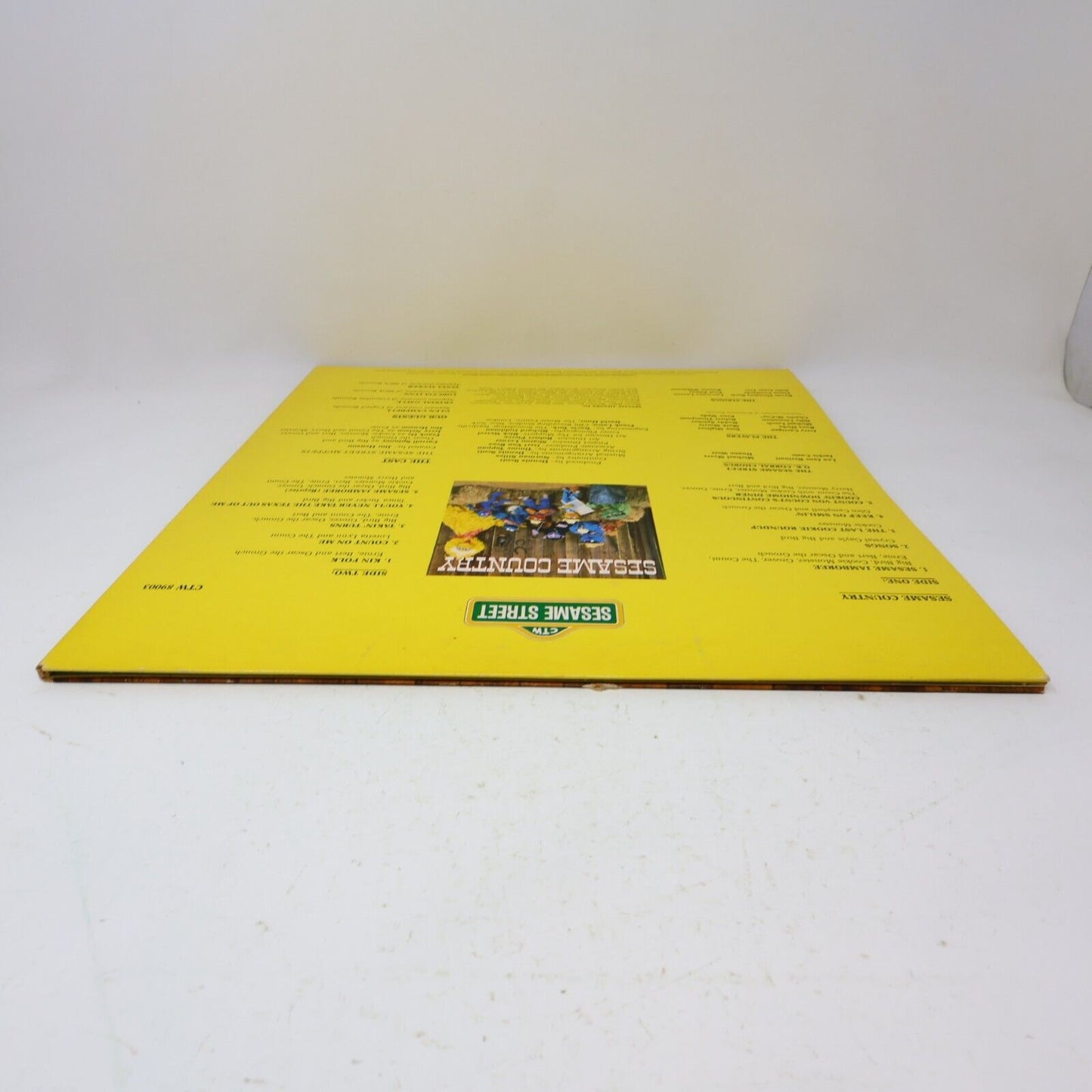 Sesame Street Sesame Country LP Record 1981 Children Big Bird Music CTW 89003
