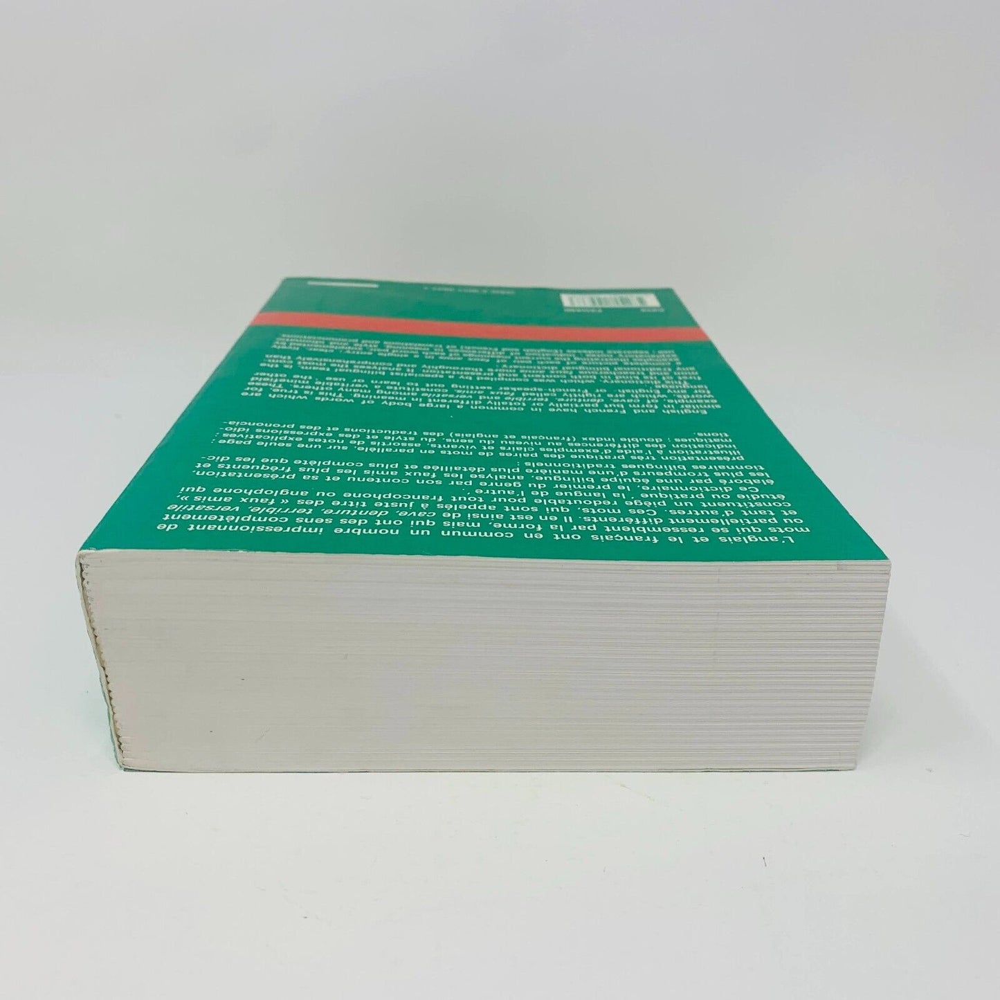 1995 Dictionnaire des Faux Amis Francais-Anglais/French-English Duculot Van Roey