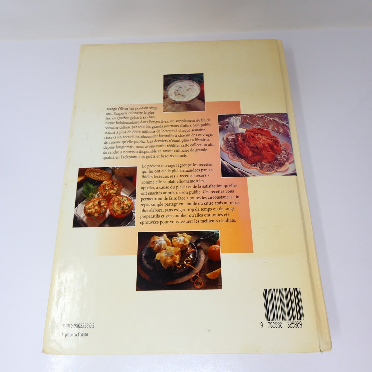 Margo Oliver Lot 4 Livres La Bonne Cuisine/Cuisine de Choix Recettes HC Français
