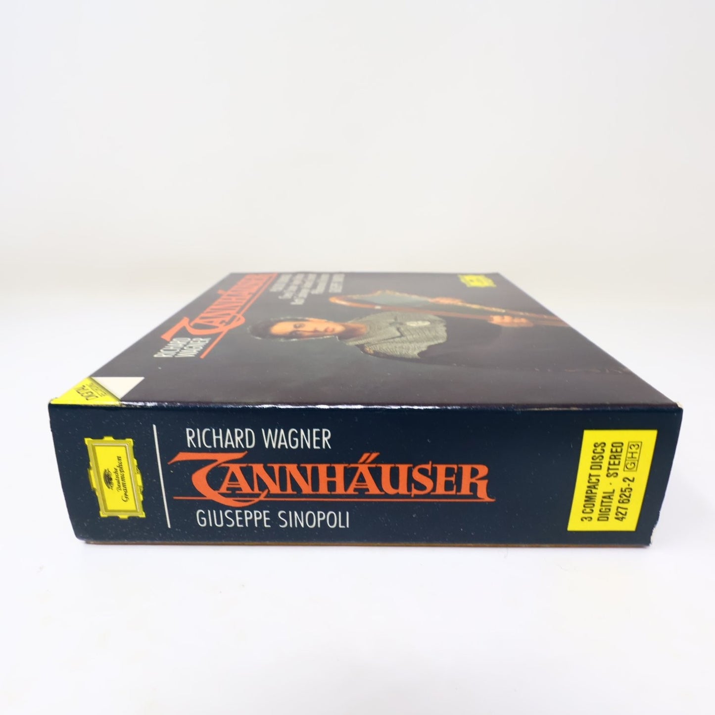 Richard Wagner Tannhäuser 3 CD Boxset 1989 Giuseppe Sinopoli Placido Domingo