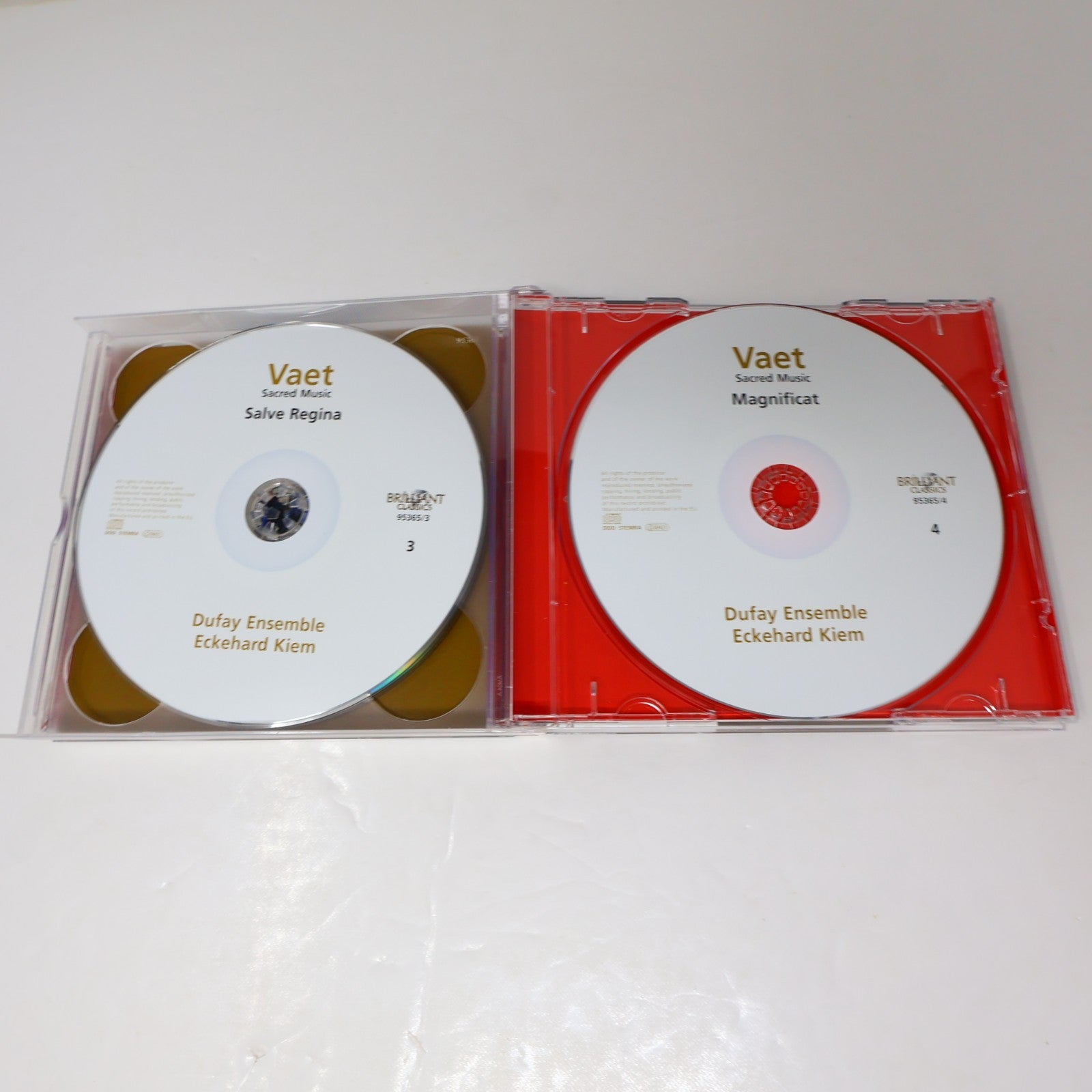 Sacred Music CD Jacobus Vaet/Dufay Ensemble Brilliant Classics 2016 Classical