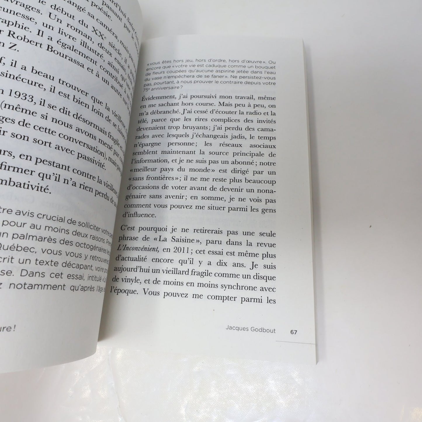 80, 90, 100 À L'Heure! Alexandre Sirois Livre 2021 La Presse Ainés Vieillir