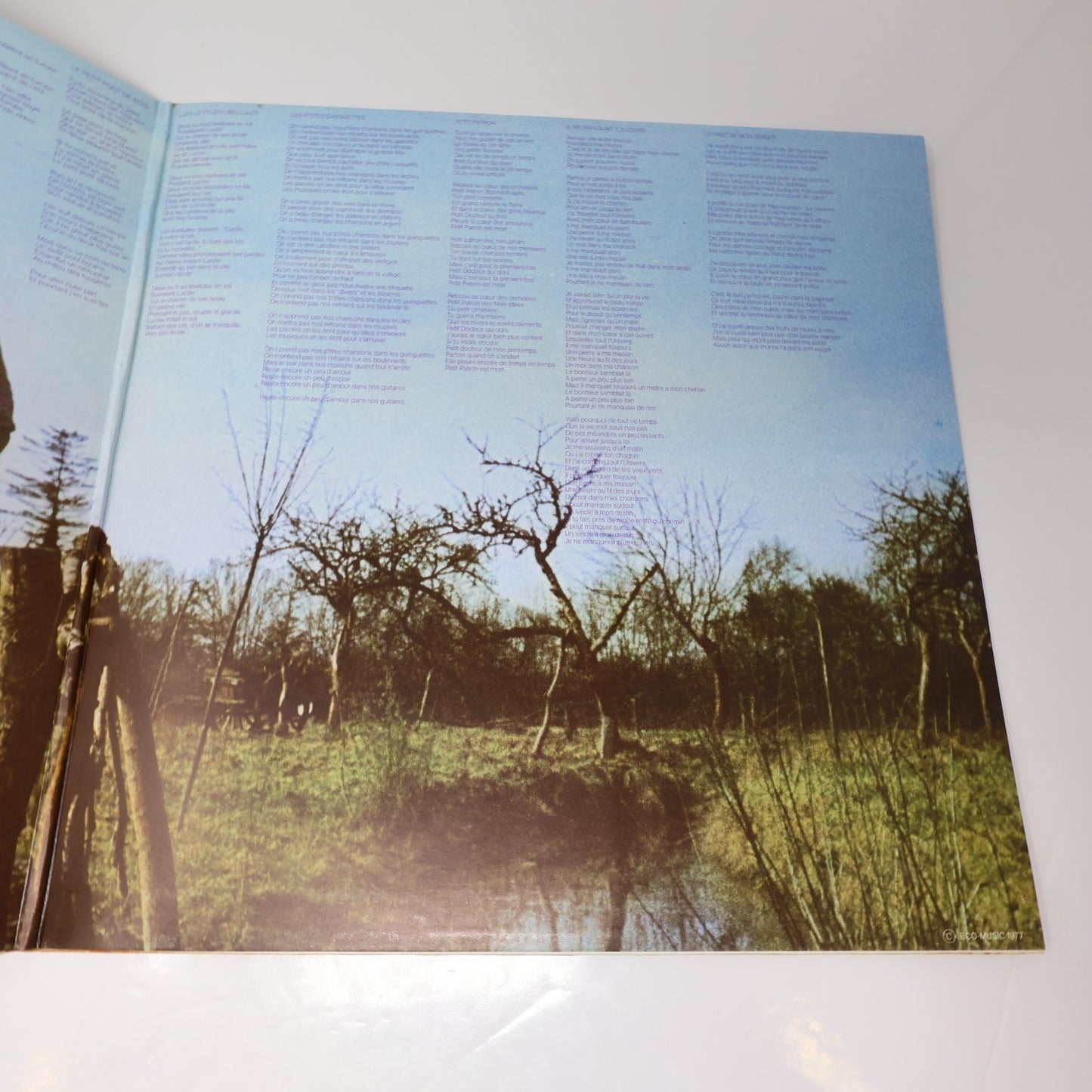 Yves Duteil Lot 2 Disques La Langue De Chez Nous/Prendre un Enfant par la Main