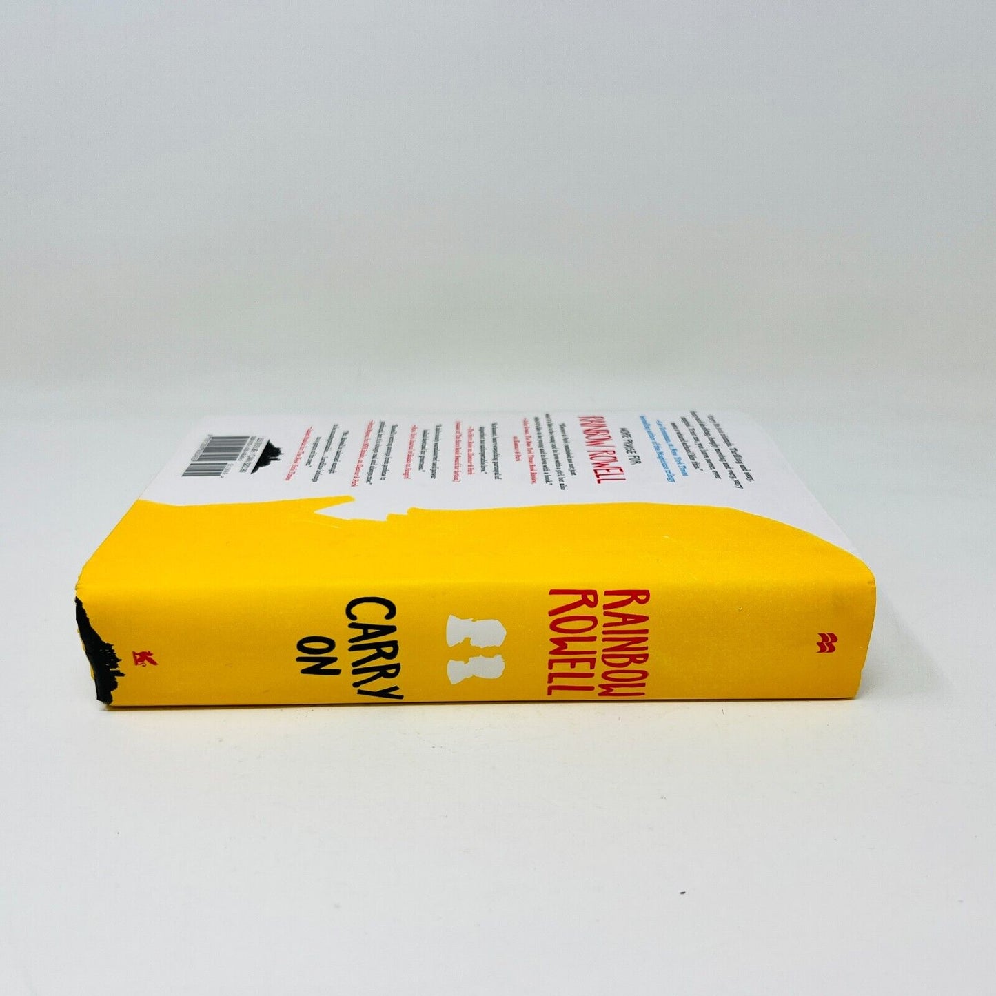 2015 Carry On by Rainbow Rowell Signed First Edition/Print Hardcover Dust Jacket