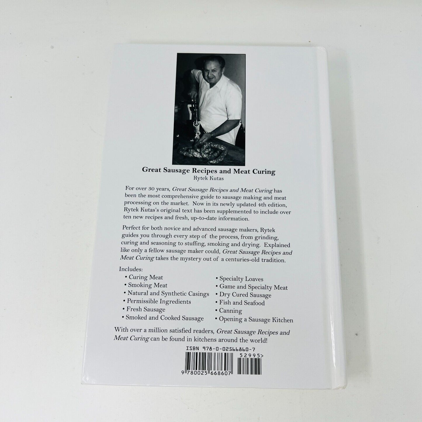 2008 Great Sausage Recipes and Meat Curing by Rytek Kutas Cookbook Sausage Maker