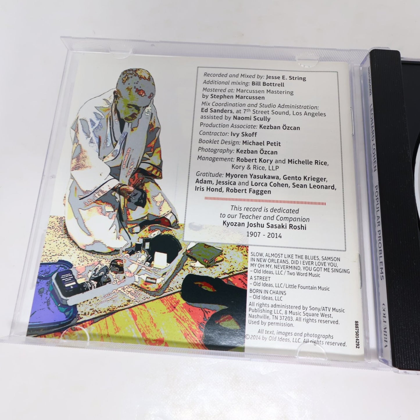 Leonard Cohen 4 CD Lot Old Ideas/Ten New Songs/Can't Forget/Popular Problems