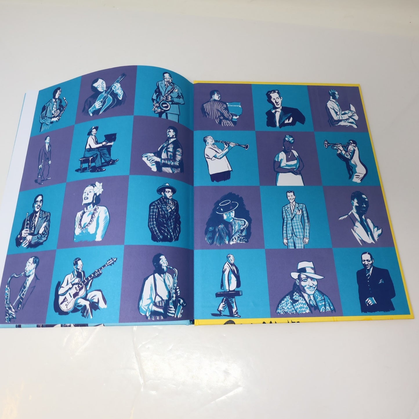 Total Jazz Blutch Fantagraphics Books 2018 HC Comics Music 1st Print Hardcover