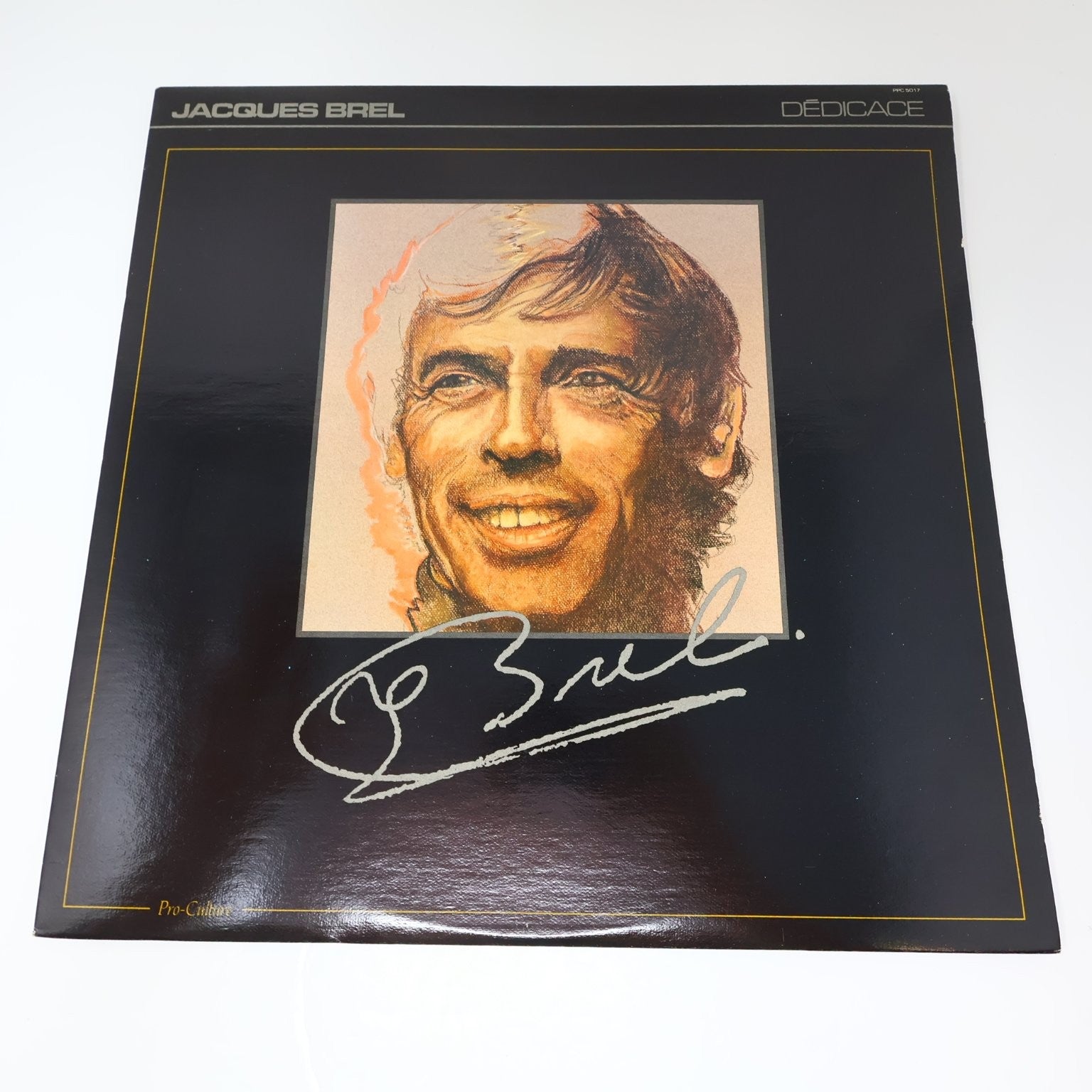 Jacques Brel Lot 11 Disques LP Record Les Vieux/L'Homme de la Mancha/J'Arrive