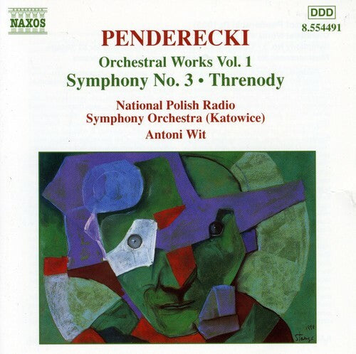 Penderecki Orchestral Works #1 CD Antoni Wit 2000 National Polish Radio Naxos