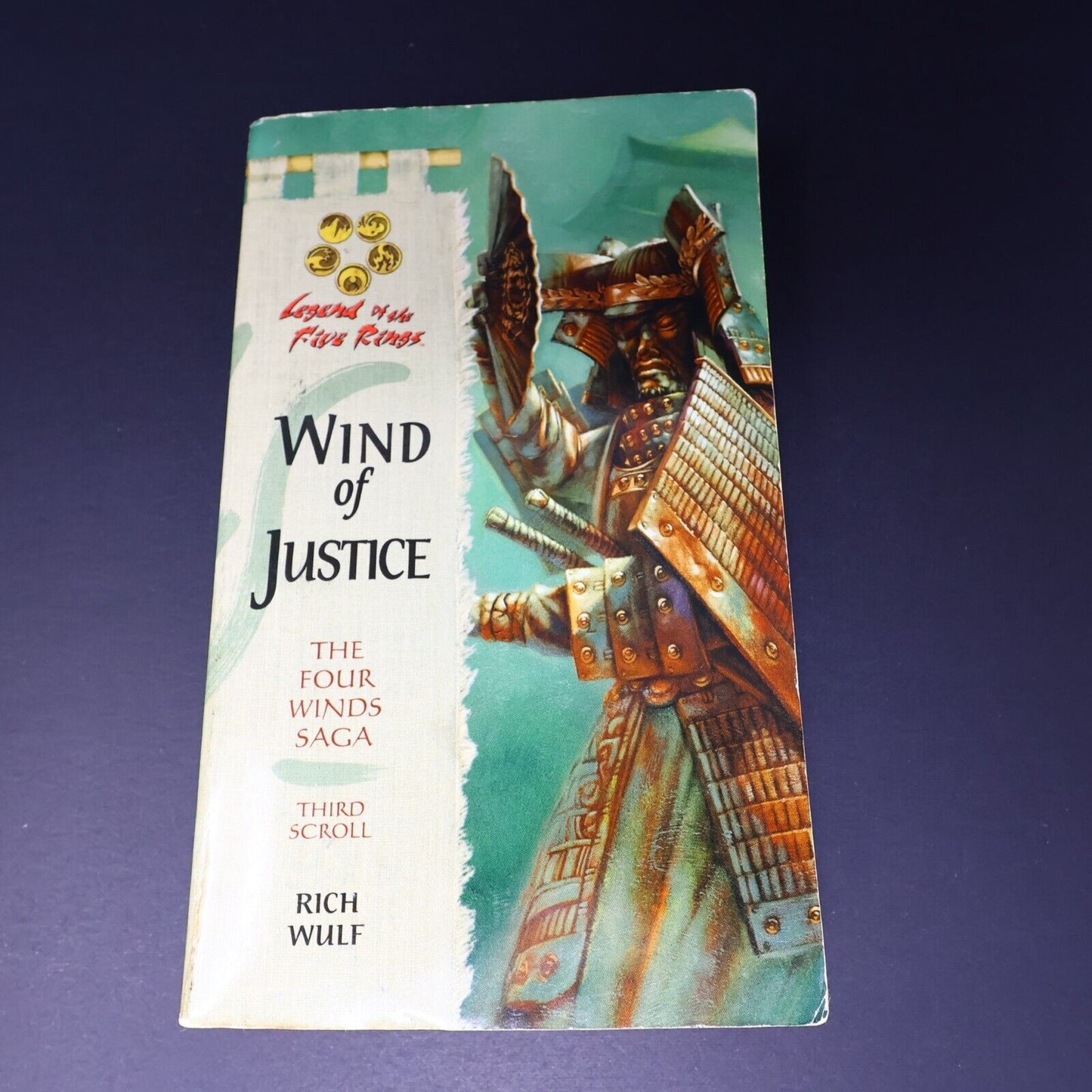 Lot 3 Books The Four Winds Saga #1 3-4 Soesbee/Wulf Legend of the Five Rings WOC