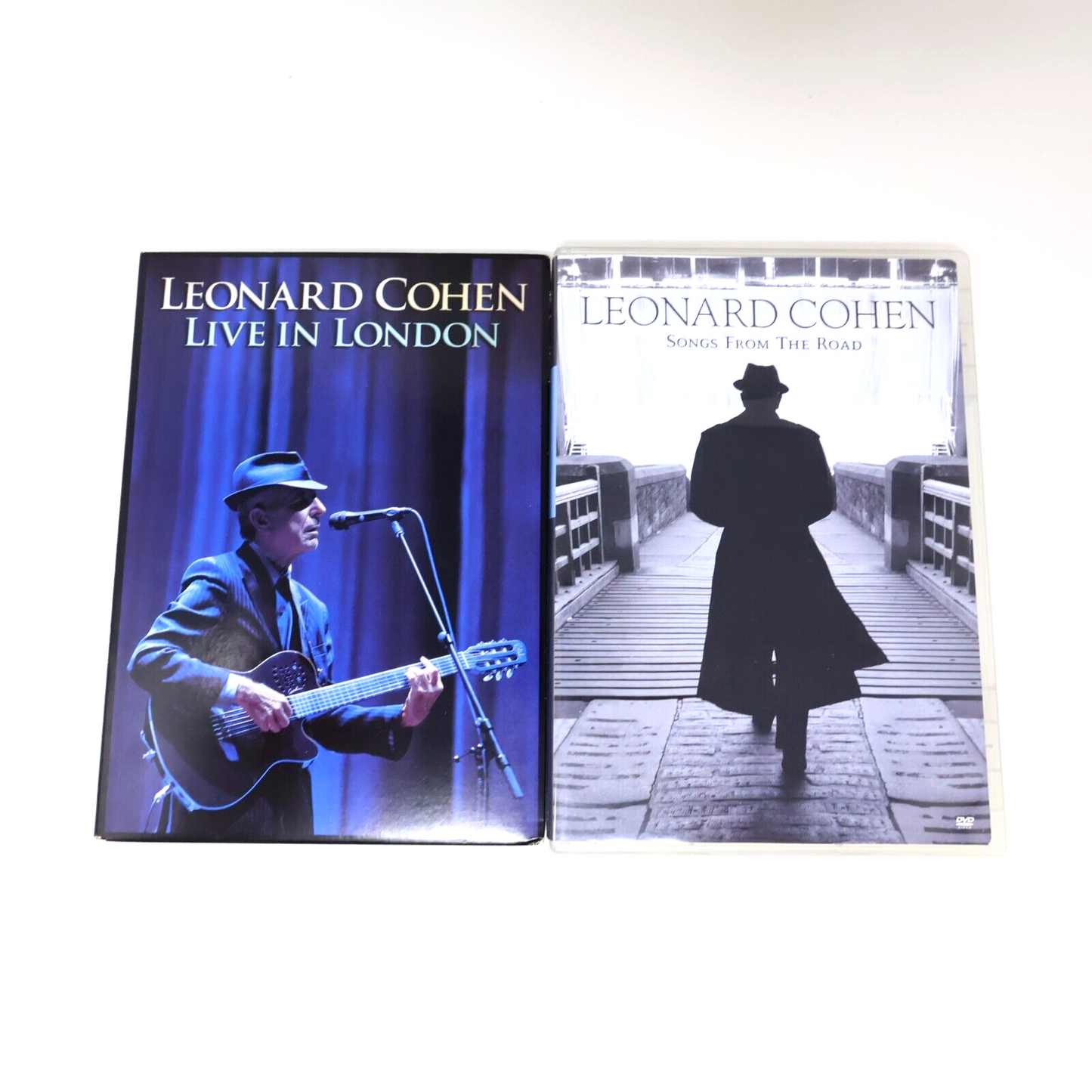 Leonard Cohen Songs from the Road + Live in London Lot 2 DVD NTSC Tested Music