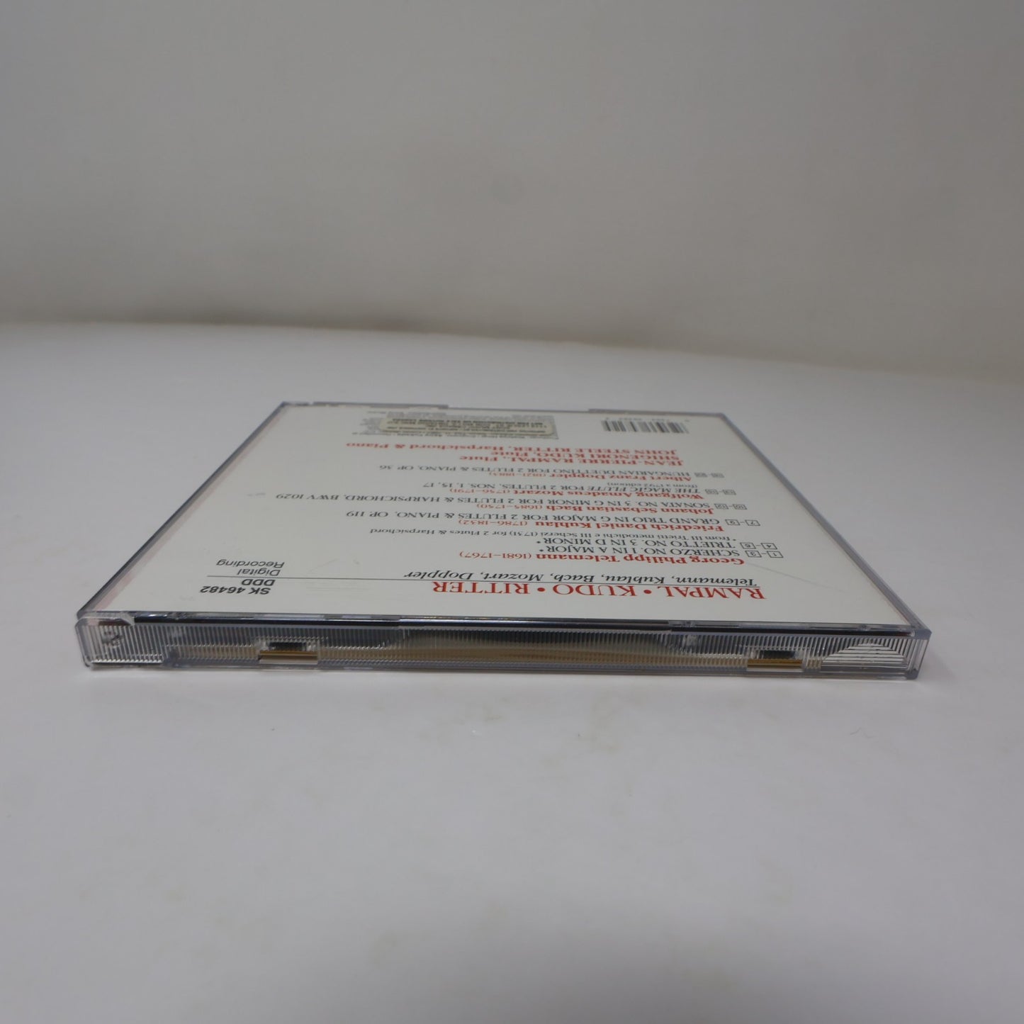 Rampal & Kudo Play Telemann/Kuhlau/Bach/Mozart/Doppler CD Ritter Sony SK 46 482