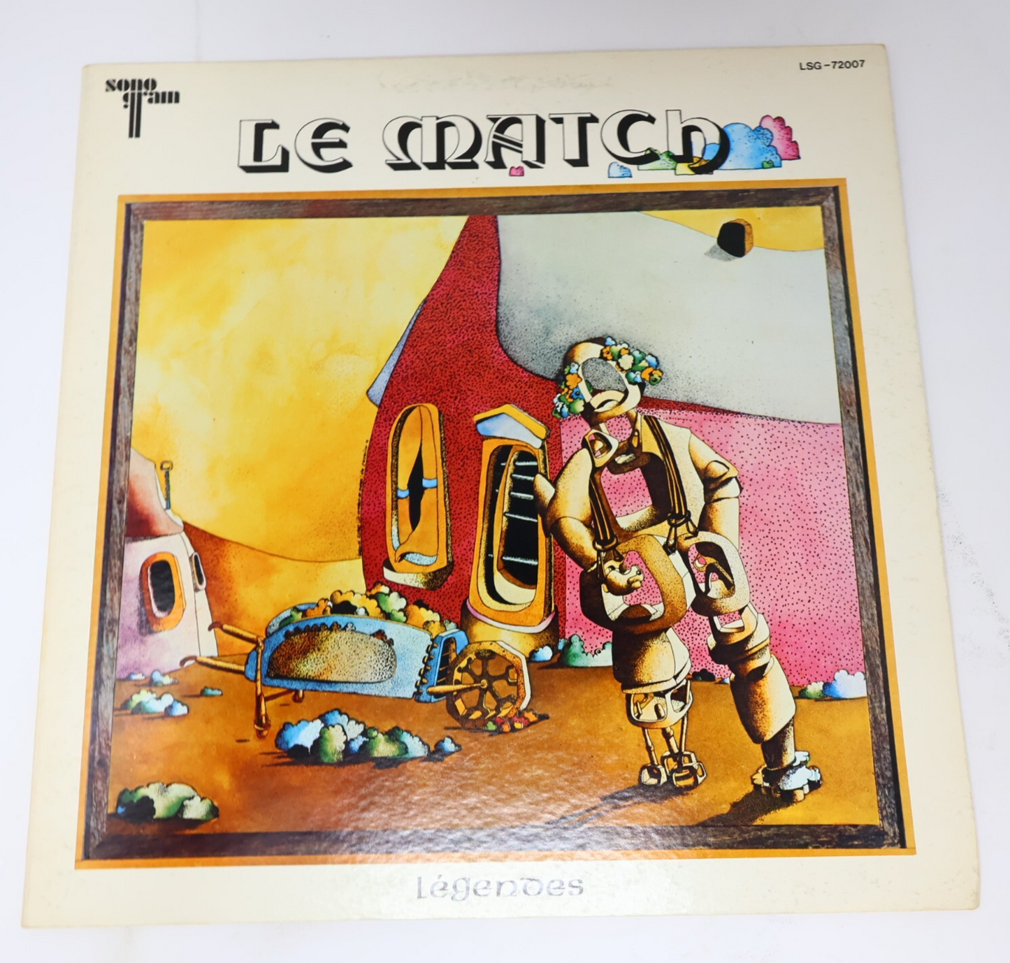 Le Match Légendes Disque LP Record Vinyl 1975 Prog Rock Sonogram LSG-72007