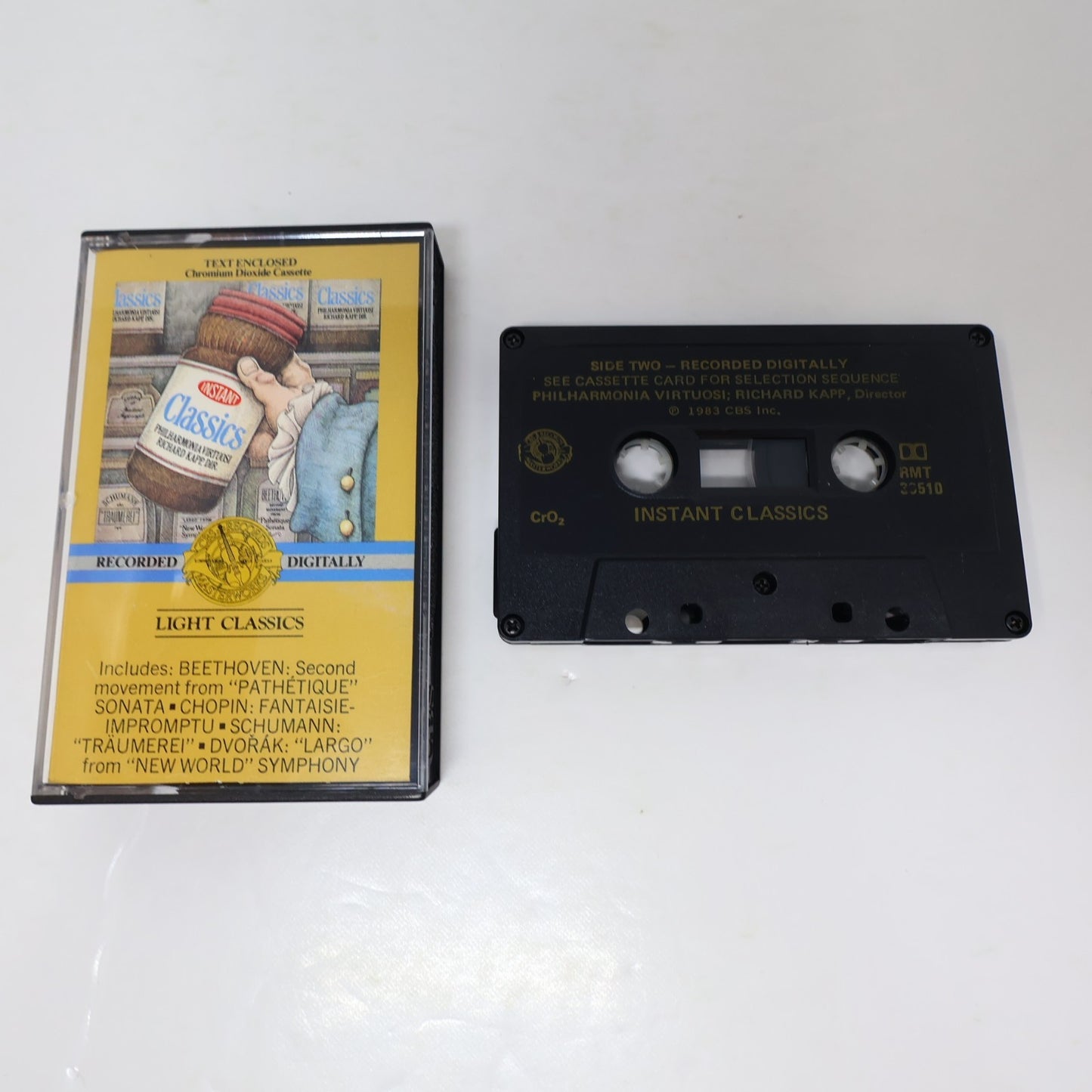 Instant Classics Richard Kapp/Philarmonia Virtuosi Cassette Chopin/Debussy/Grieg