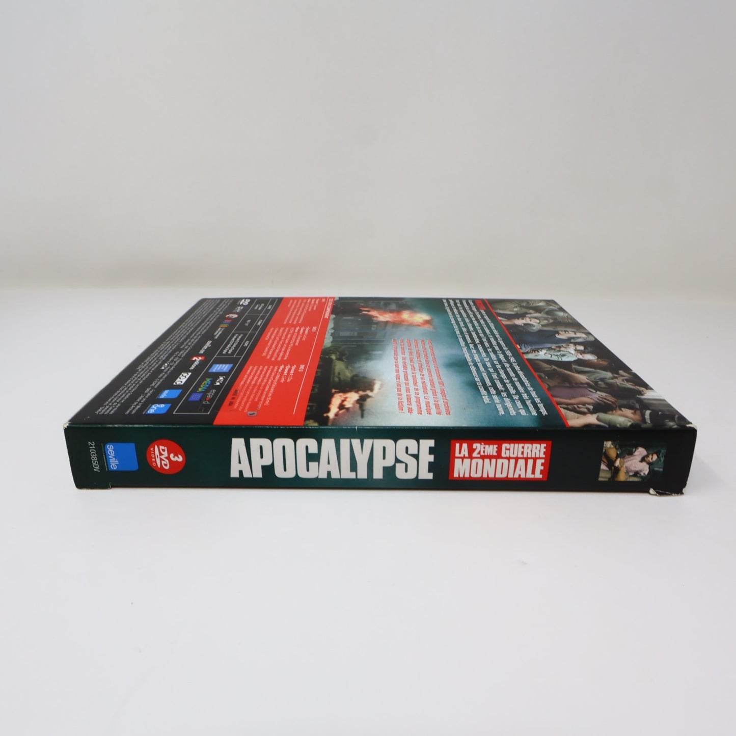 Apocalypse La 2ème Guerre Mondiale en Couleur WW2 DVD NTSC Clarke/Costelle Testé
