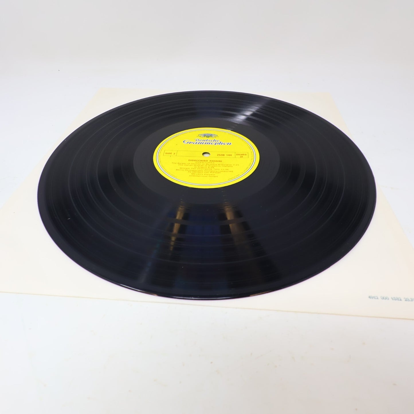 Herbert von Karajan Rossini Ouvertüren Berliner Philharmoniker Record 2530 144