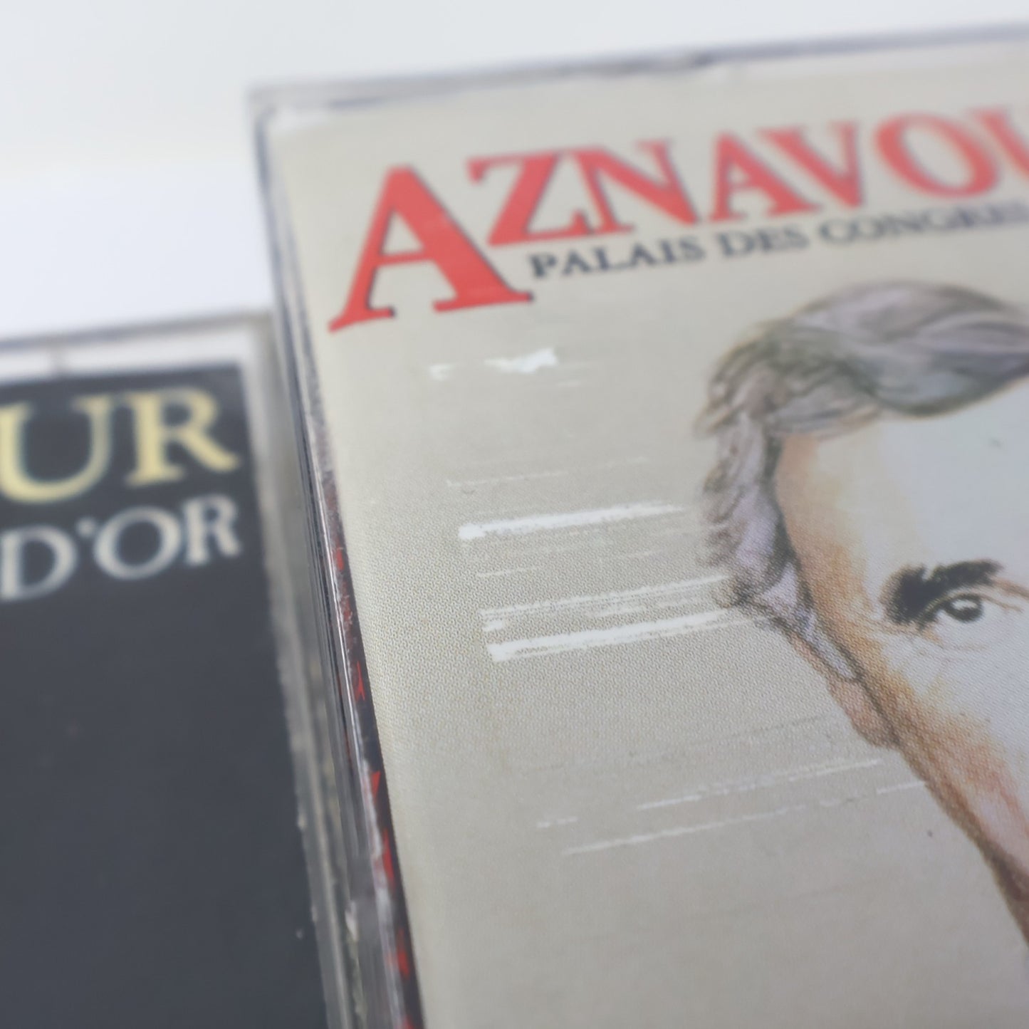 Aznavour Lot 6 Cassettes Plus Bleu/Toi et Moi/Chansons d'Or/Palais des congrès