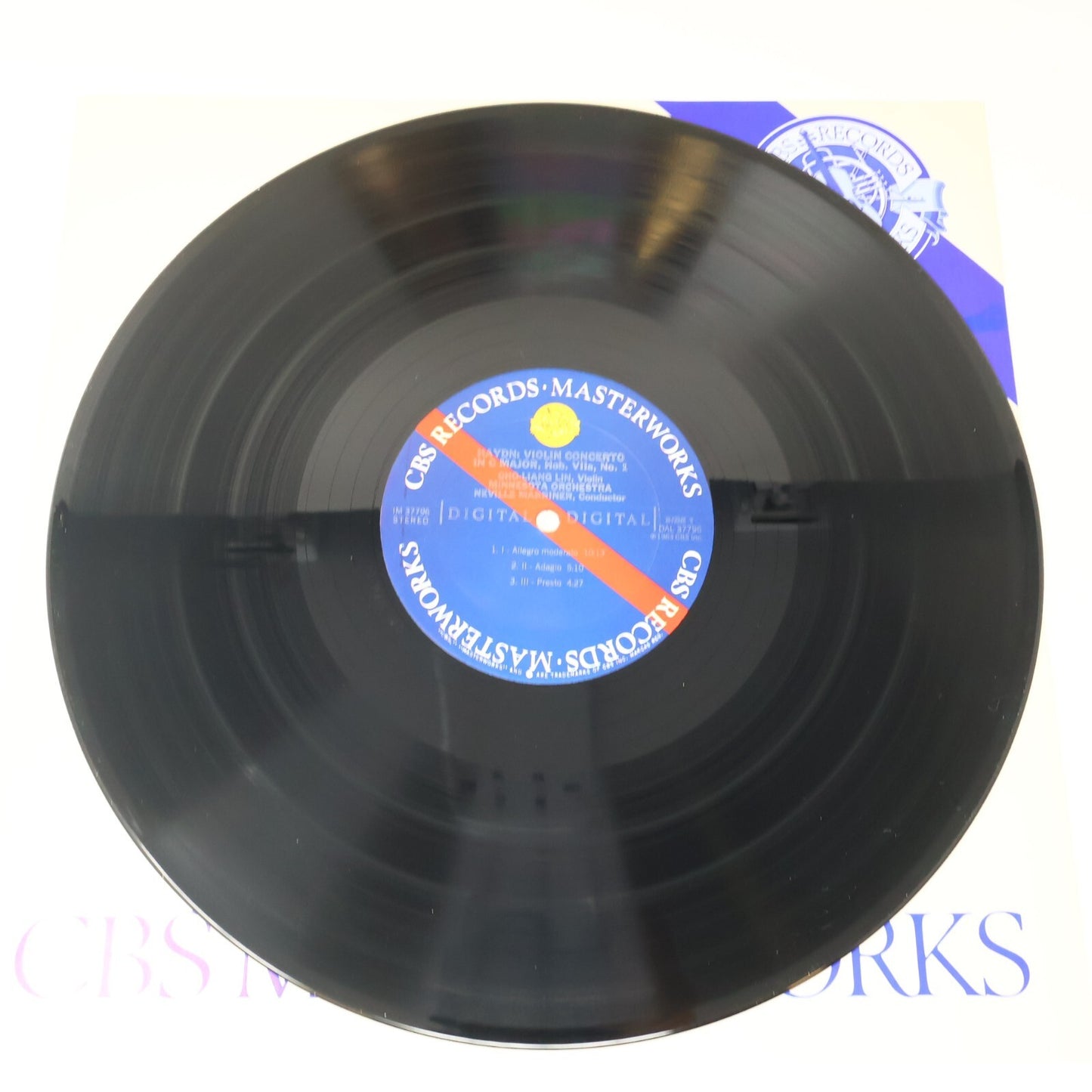 Cho-Liang Lin Haydn Vieuxtemps Violin Concerto Marriner LP Record Masterworks