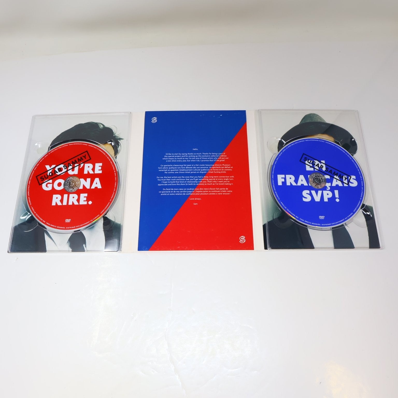 Sugar Sammy Coffret You're Gonna Rire en SVP! DVD 2016 Show Collector's Edition