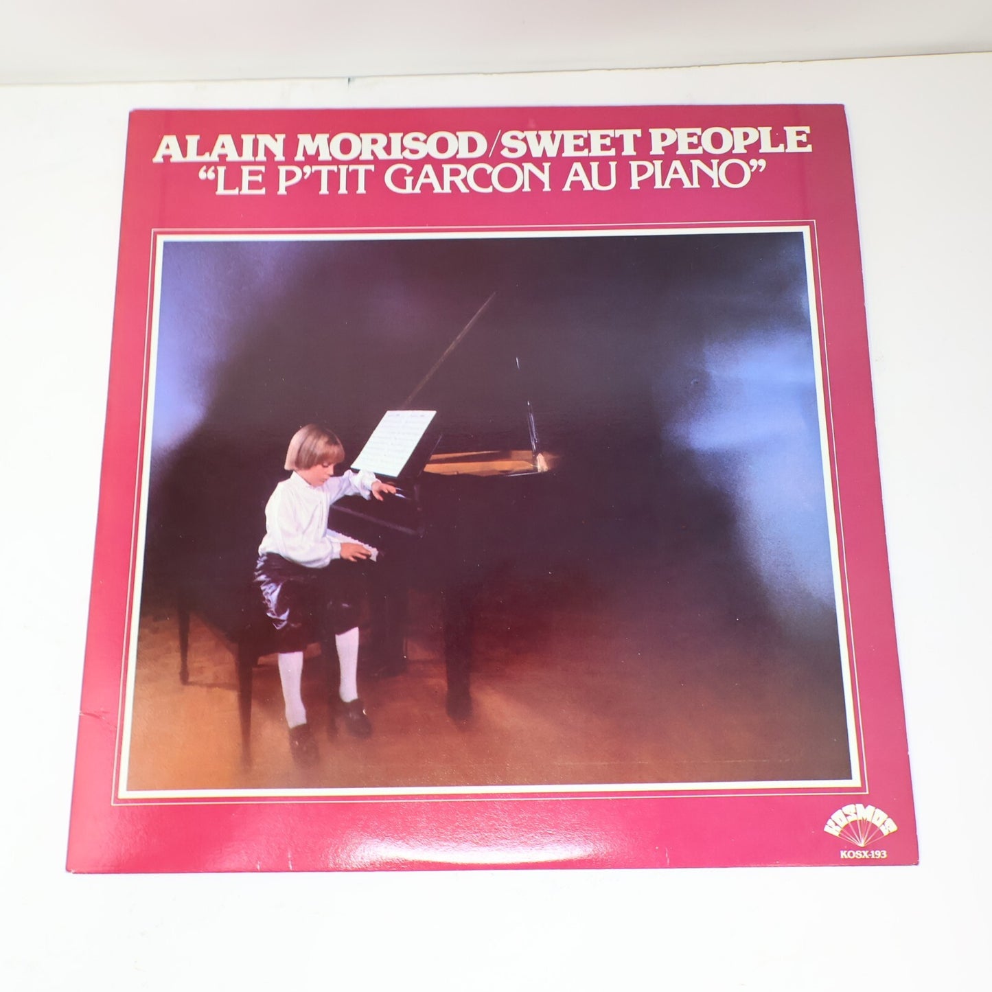 Alain Morisod/Sweet People Lot 2 Disques Percé/Le P'tit Garcon Au Piano Record