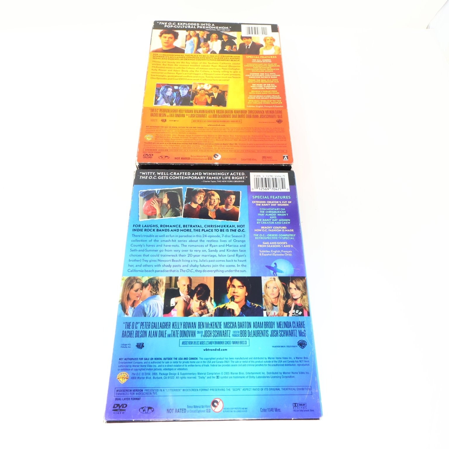 The OC 4 DVD Lot Complete Serie Seasons 1-4 Drama Kelly Rowan Adam Brody NTSC