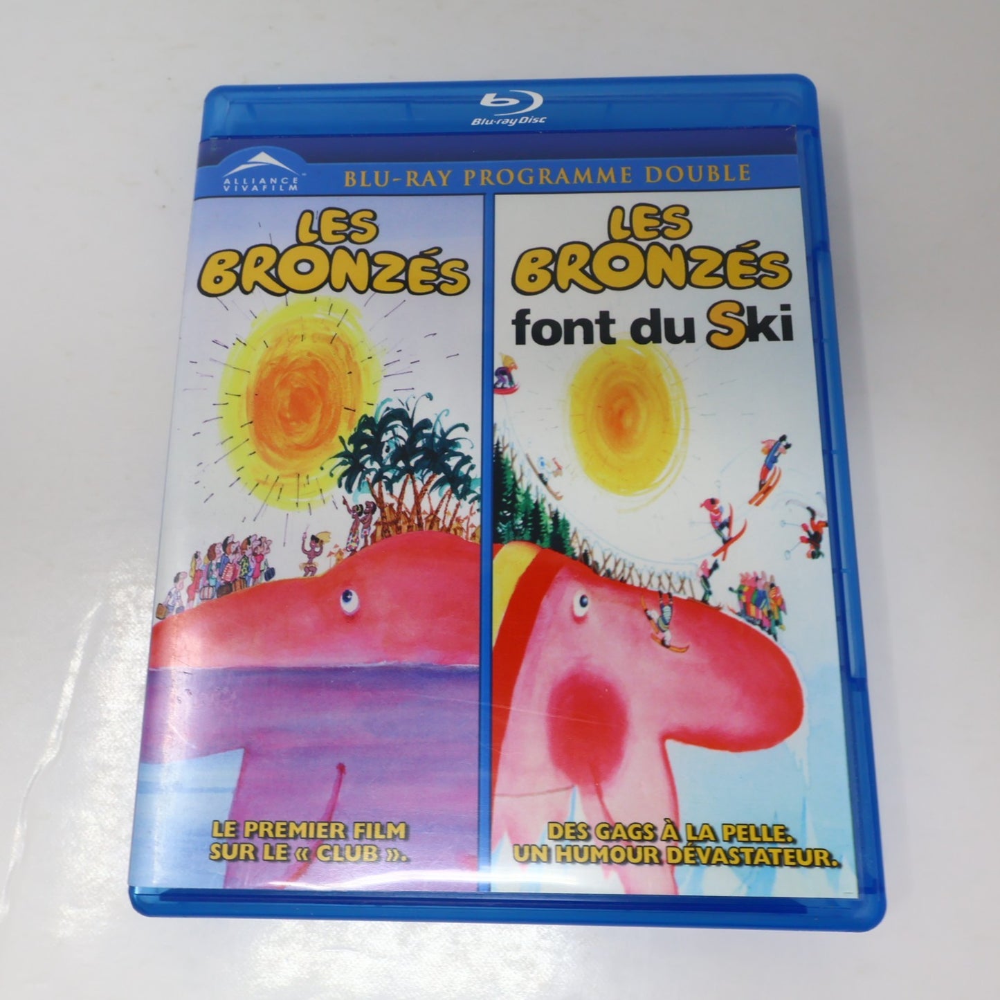Les Bronzés #1-2 Font du Ski Blu-Ray Blanc/Balasko/Clavier/LHermitte Français