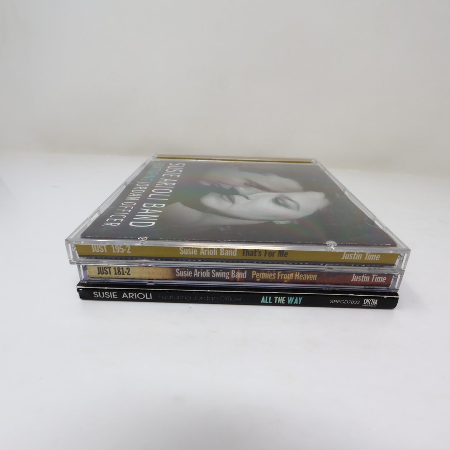 Susie Arioli Band/Jordan Officer 3 CD Lot That's For Me/All The Way/Pennies From