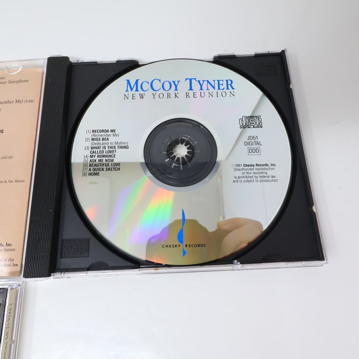 McCoy Tyner 3 CD Lot Plays Ellington/Prelude And Sonata/New York Reunion 90s