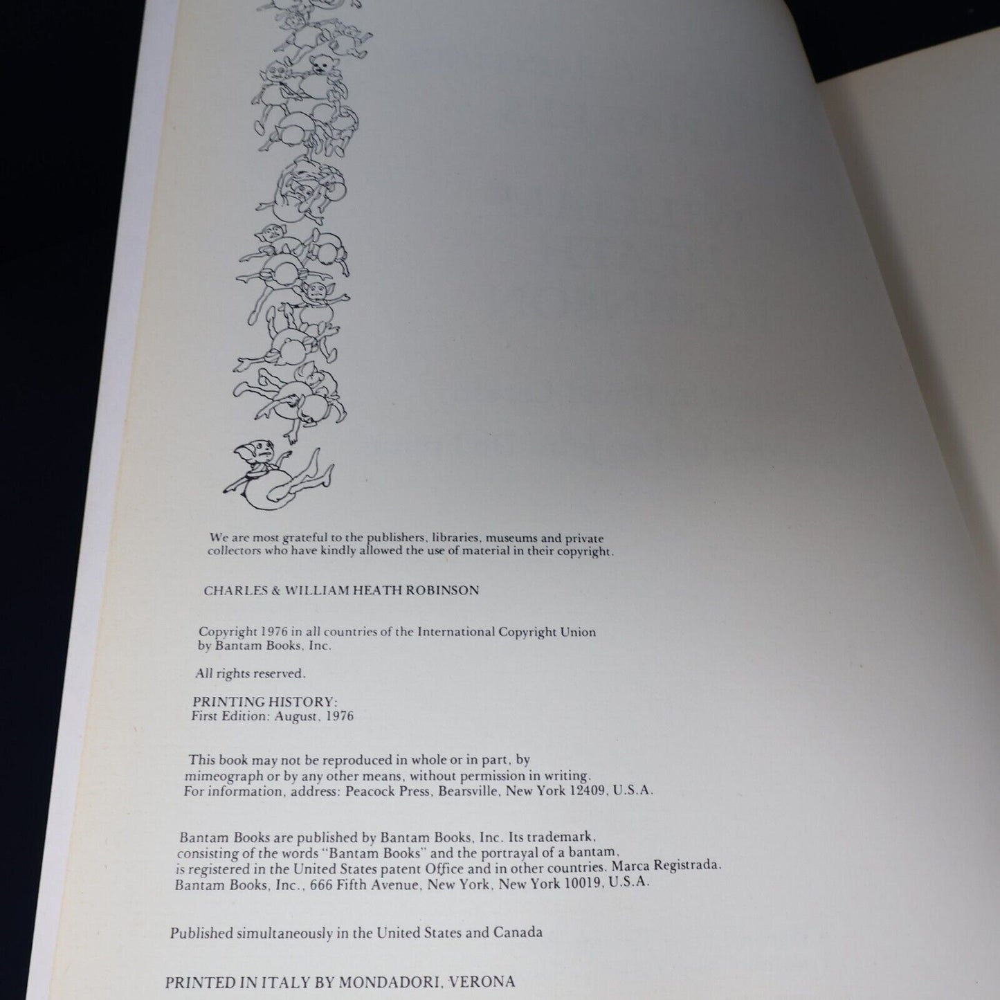 1976 The Fantasic Paintings of Charles & William Heath Robinson by David Larkin