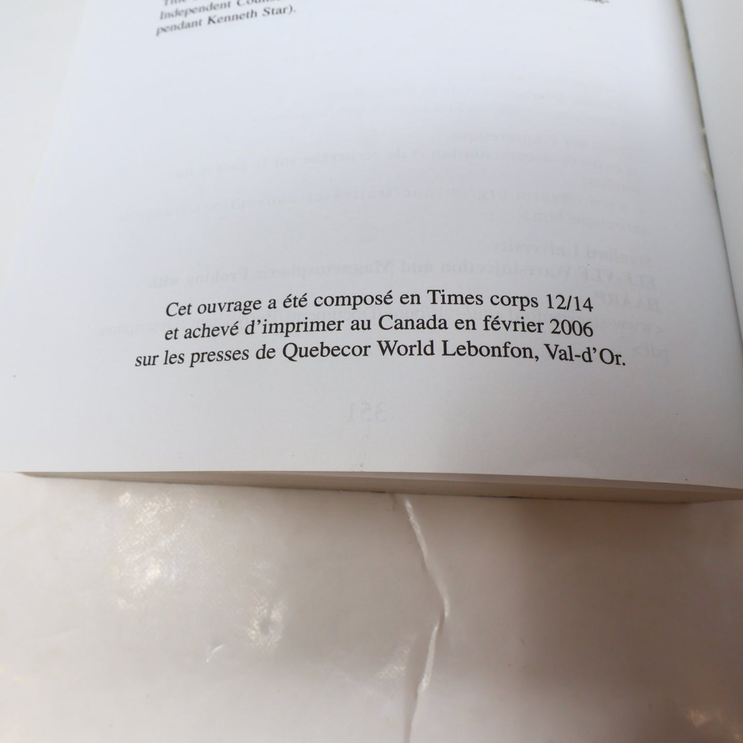 Verglas Normand Lester/Corinne De Vailly 2006 Thriller Libre Expression Polar