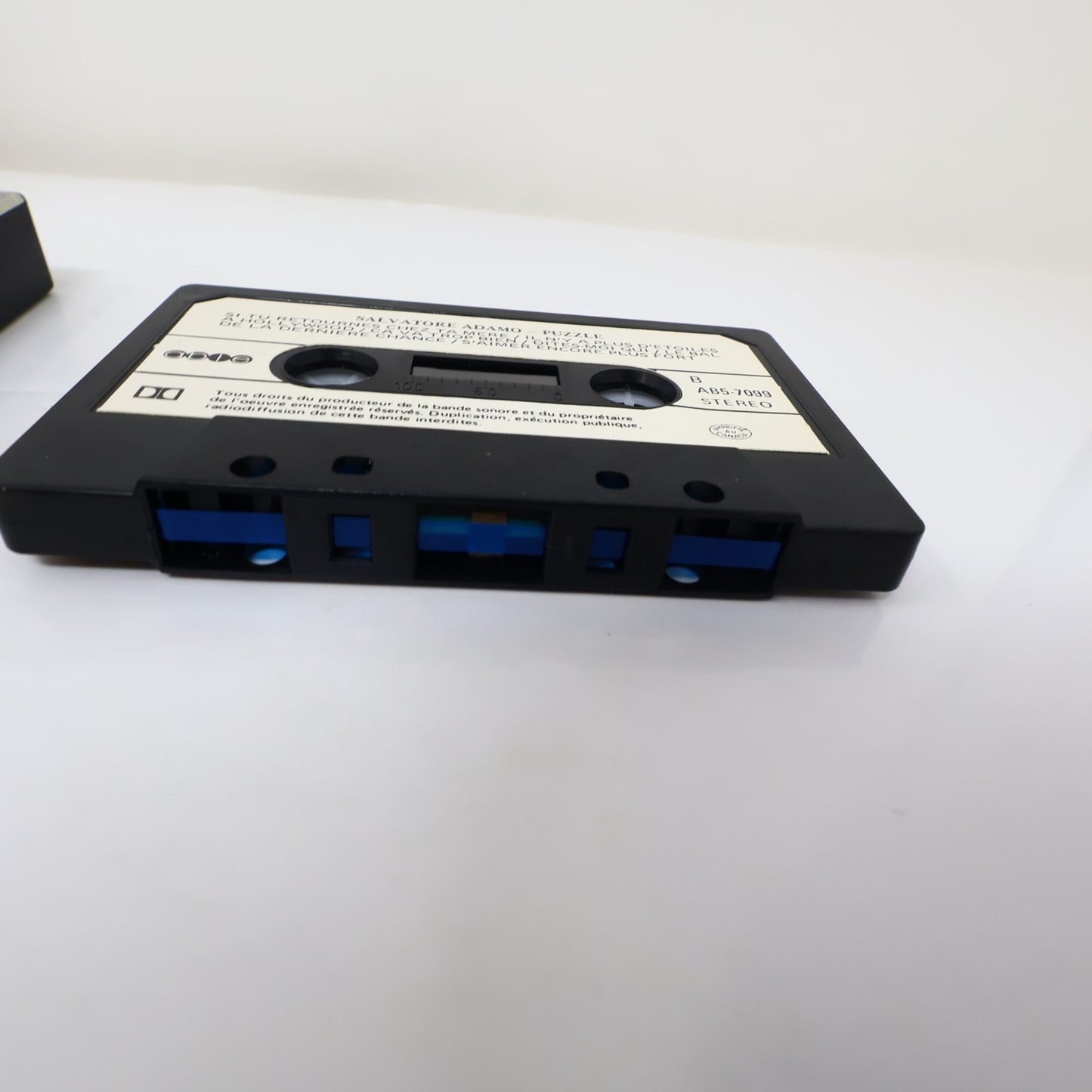 Salvatore Adamo Lot 2 Cassette Ses Plus Grands Succès/Puzzle C'est Ma Vie/Elle