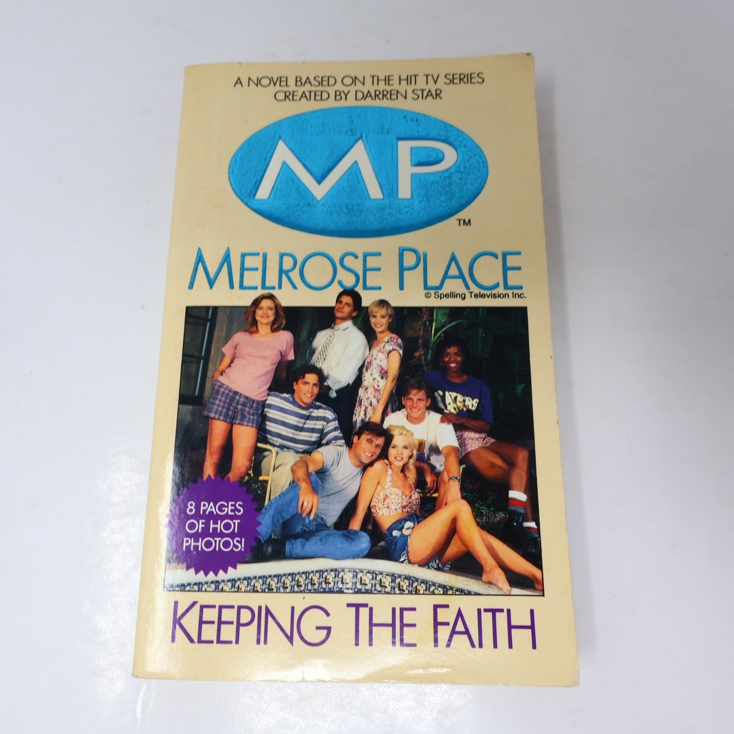 Melrose Place 2 Books Lot Tough Love/Keeping the Faith Dean James Harper Tv PB
