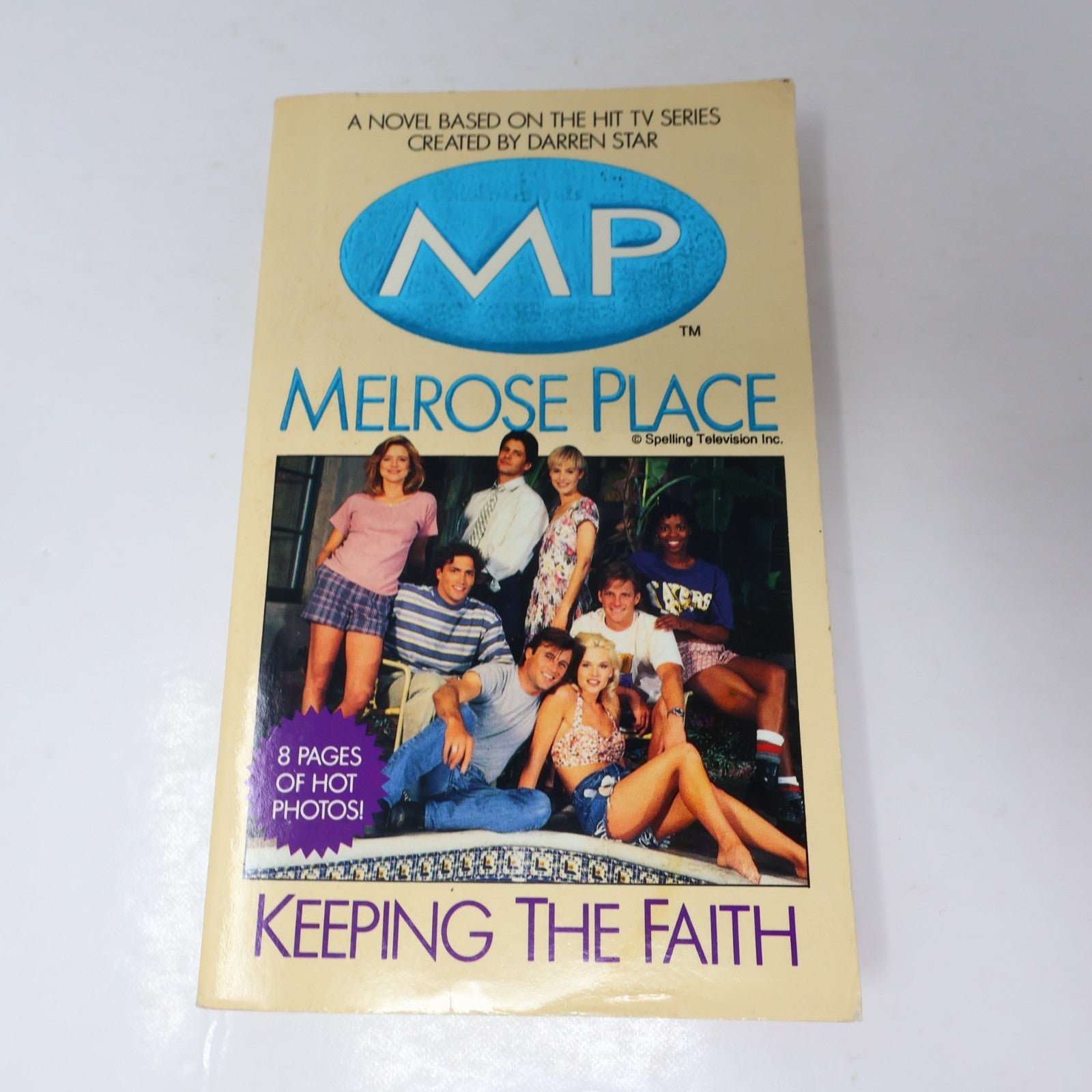 Melrose Place 2 Books Lot Tough Love/Keeping the Faith Dean James Harper Tv PB