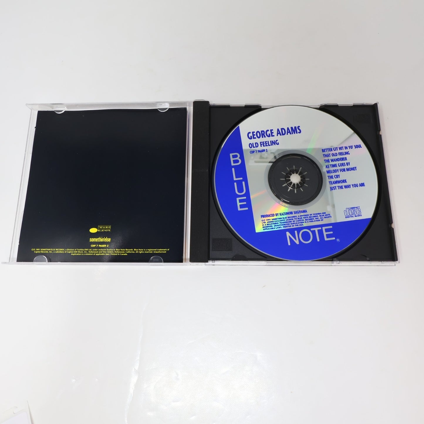 George Adams Old Feeling CD Blue Note 1991 Better Git Hit In Yo' Soul/The Wander