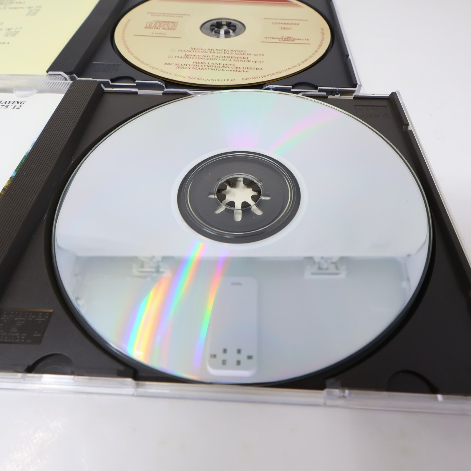 Ignacy Jan Paderewski 2 CDs Lot Piano Concerto/Polonia/Polish Fantasy Maksymiuk