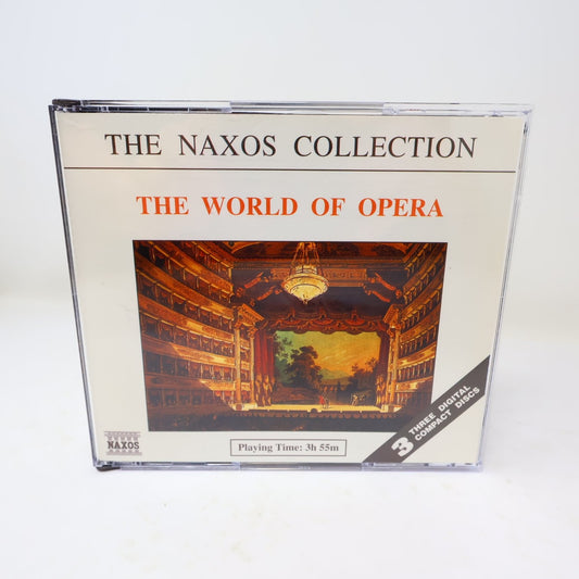 Naxos Collection The World of Opera CD 1996 3 Disc Set Classical Verdi/Puccini