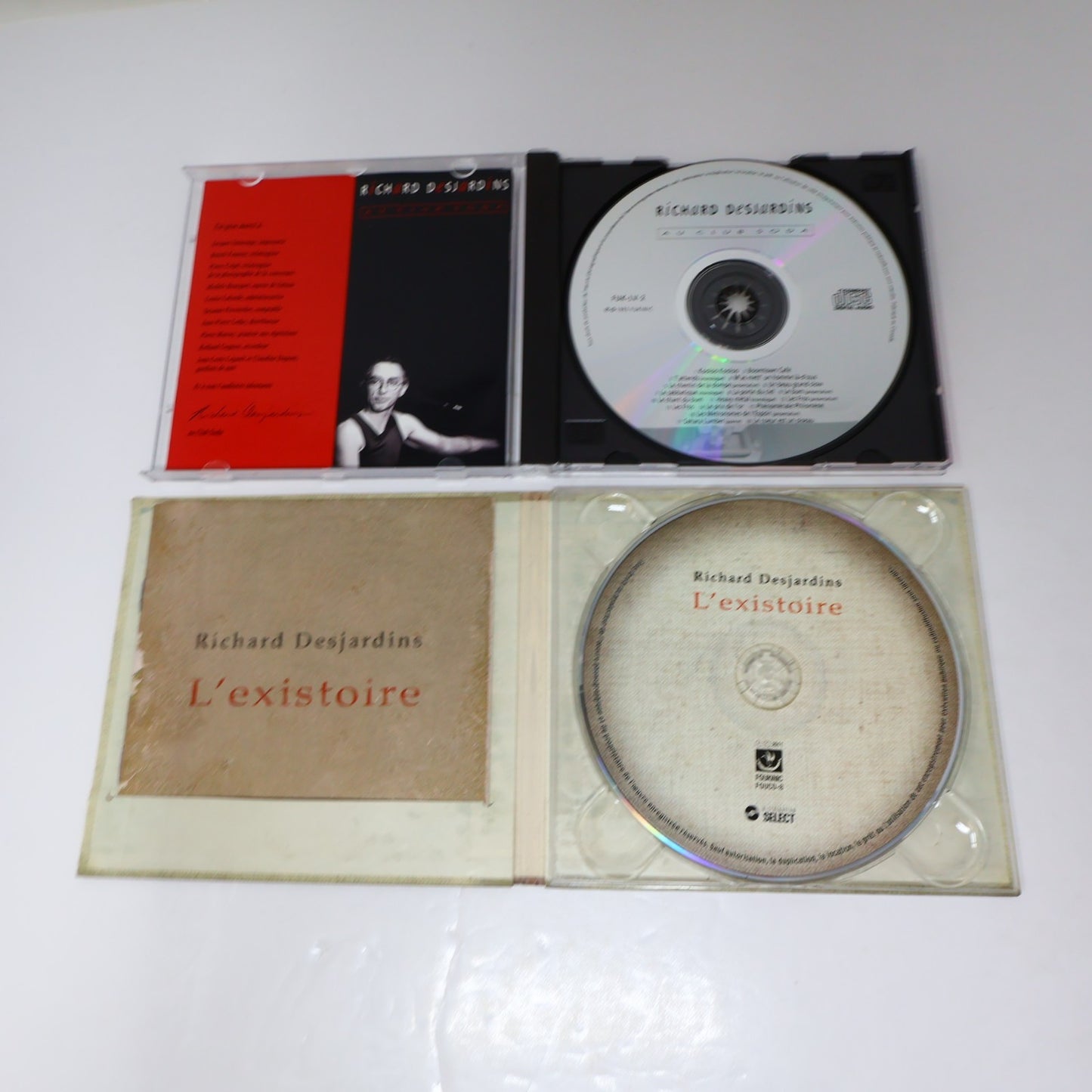 Richard Desjardins/Abbittibbi Lot 5 CD L'Existoire/Au Club Soda/Live/Boom Boom