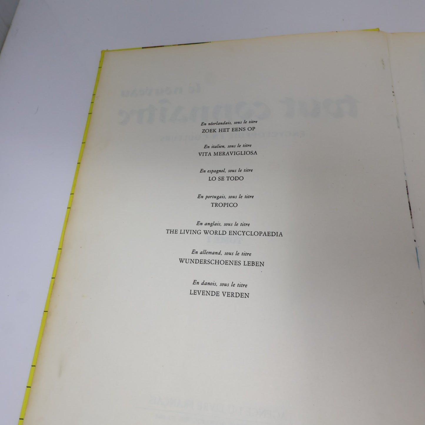 Le Nouveau Tout Connaître Encyclopédie en Couleurs Lot 24 Livres Histoire HC 60s