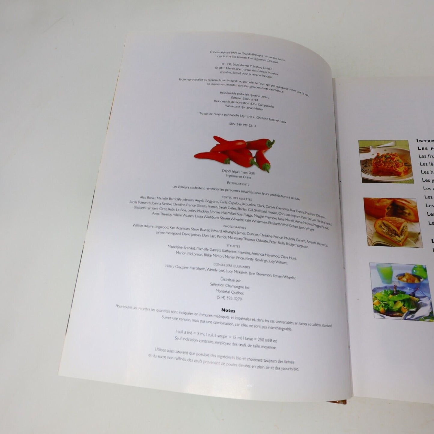 L'Encyclopédie de la Cuisine Végétarienne Nicola Graimes Conseils Pratiques 2004