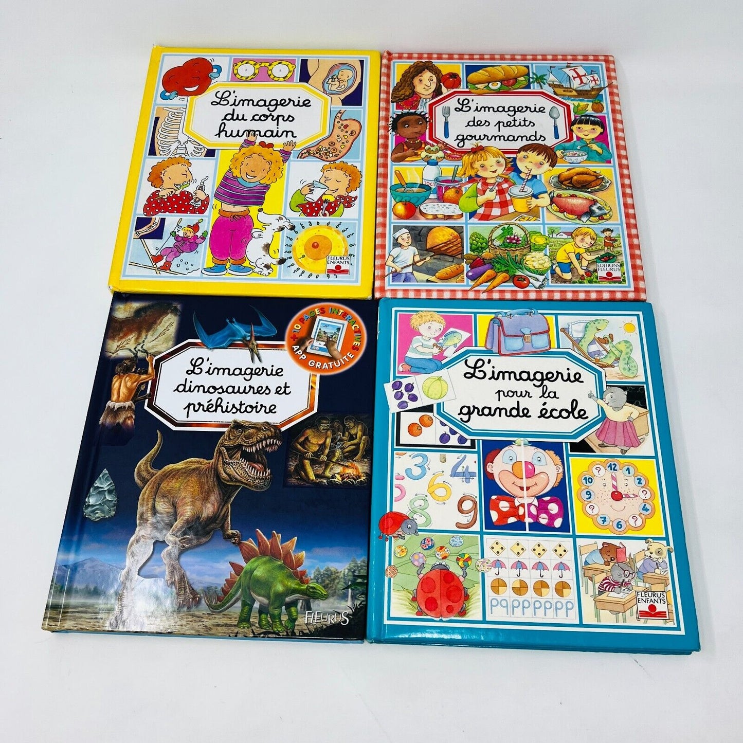L'Imagerie Fleurus Lot 10 Livres Enfants Français/Children Imagery French Books