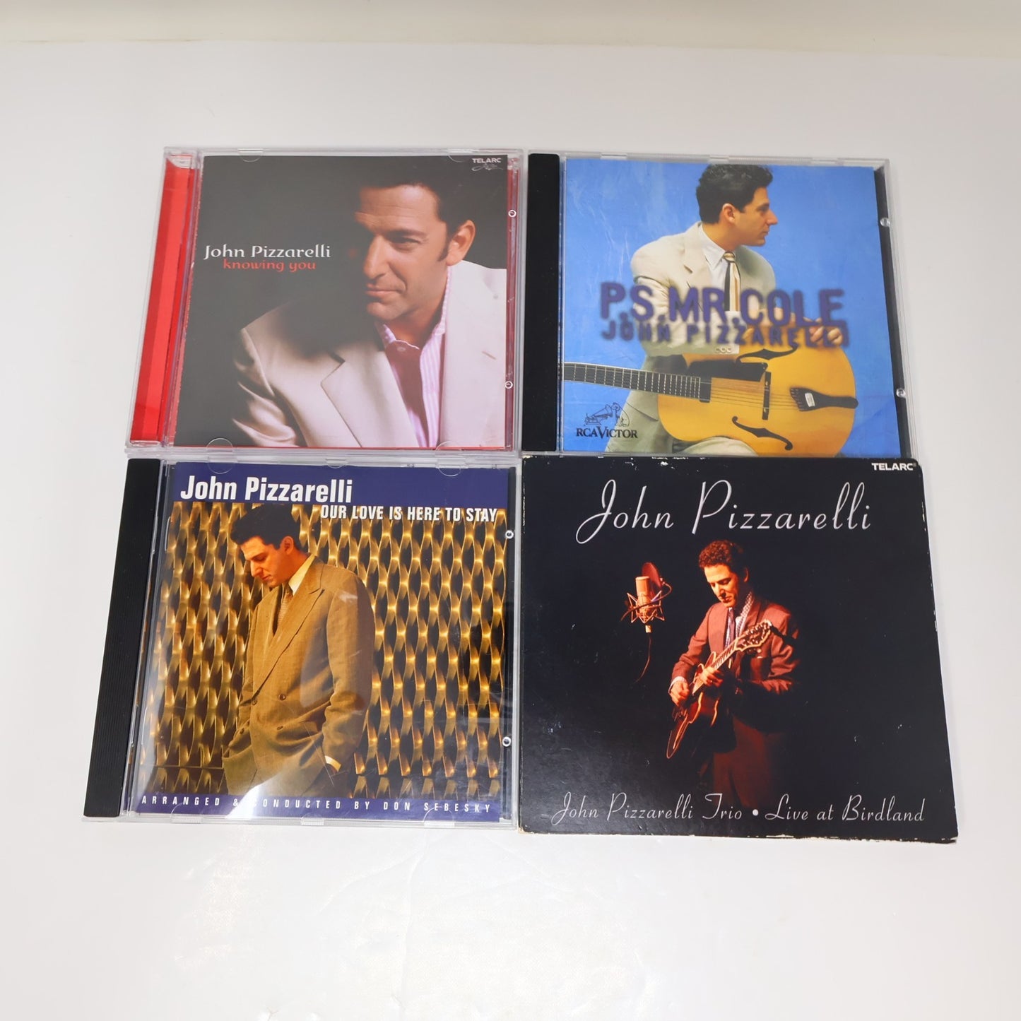 John Pizzarelli 13 CDs Lot New Standards/Naturally/Knowing You Jazz Swing