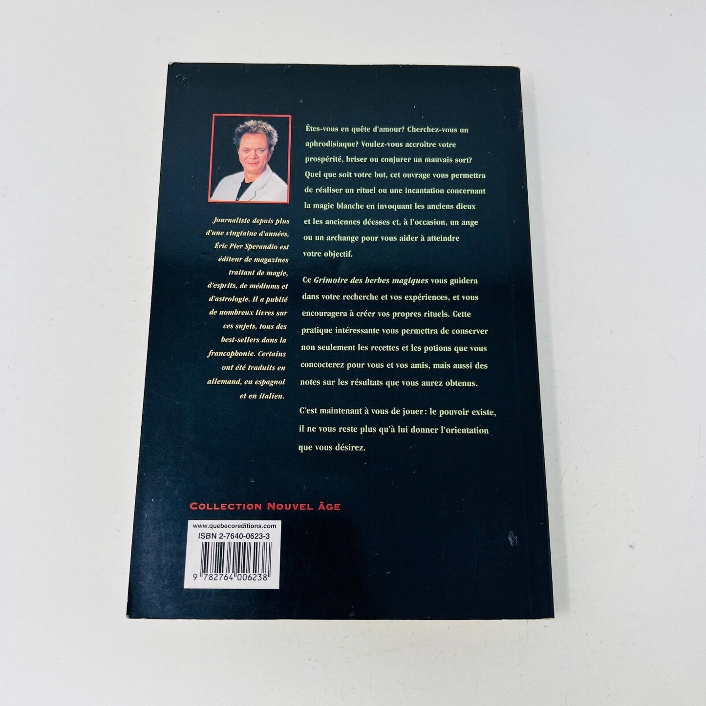 2002 Grimoire des Herbes Magiques Nouvelle Édition Potions Éric Pier Sperandio