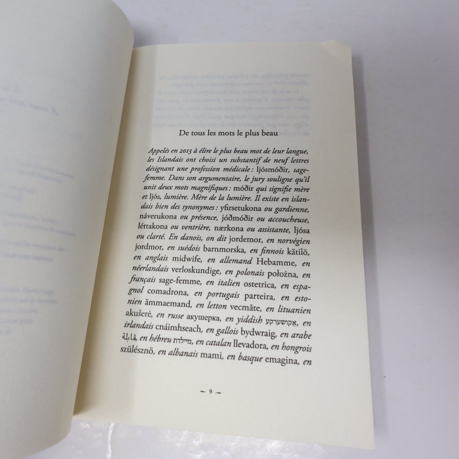 La vérité sur la lumière Audur Ava Ólafsdóttir 2021 Français/French Edition