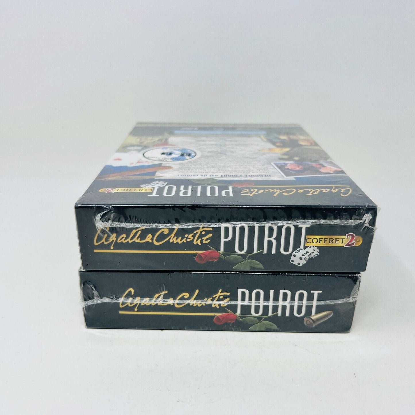 Agatha Christie Poirot Coffrets #1-2 Lot de DVD Scellés en Français/French NTSC