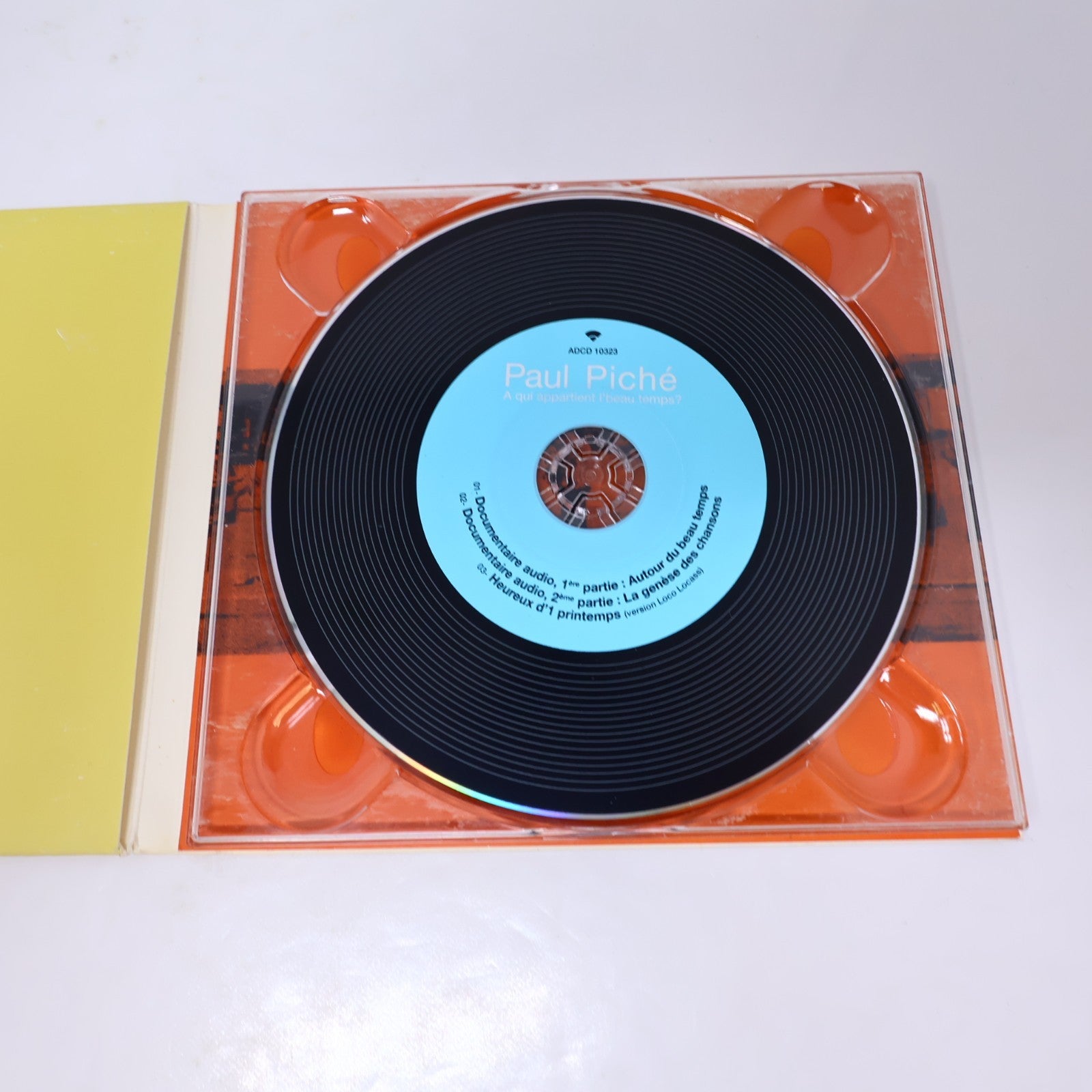 Paul Piché Lot 2 CDs Le Voyage/A qui Appartient l'Beau Temps? (Deluxe) Québécois