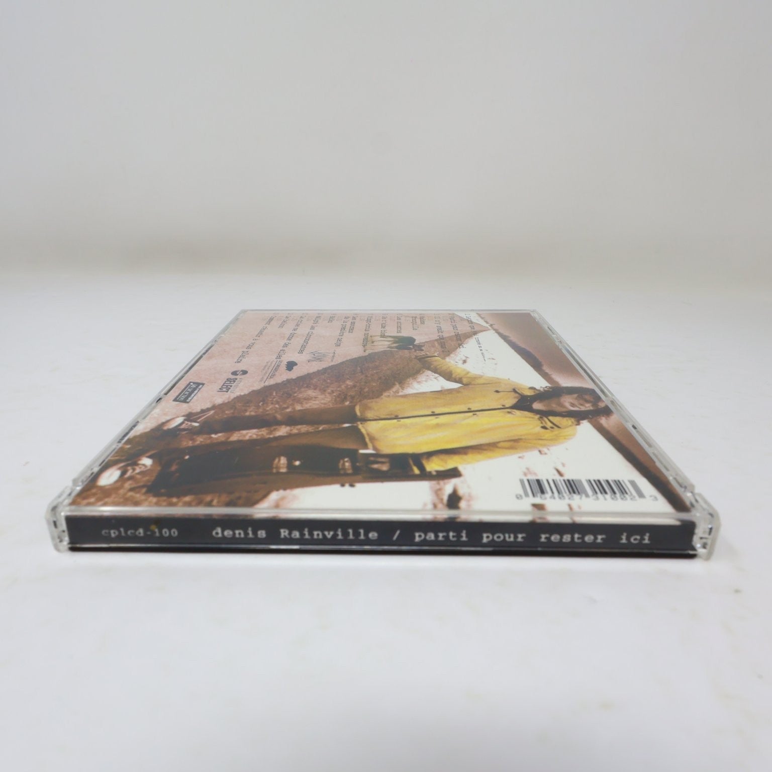 Denis Rainville - Parti Pour Rester Ici CD 1994 Quebec Folk Les Disques Leila