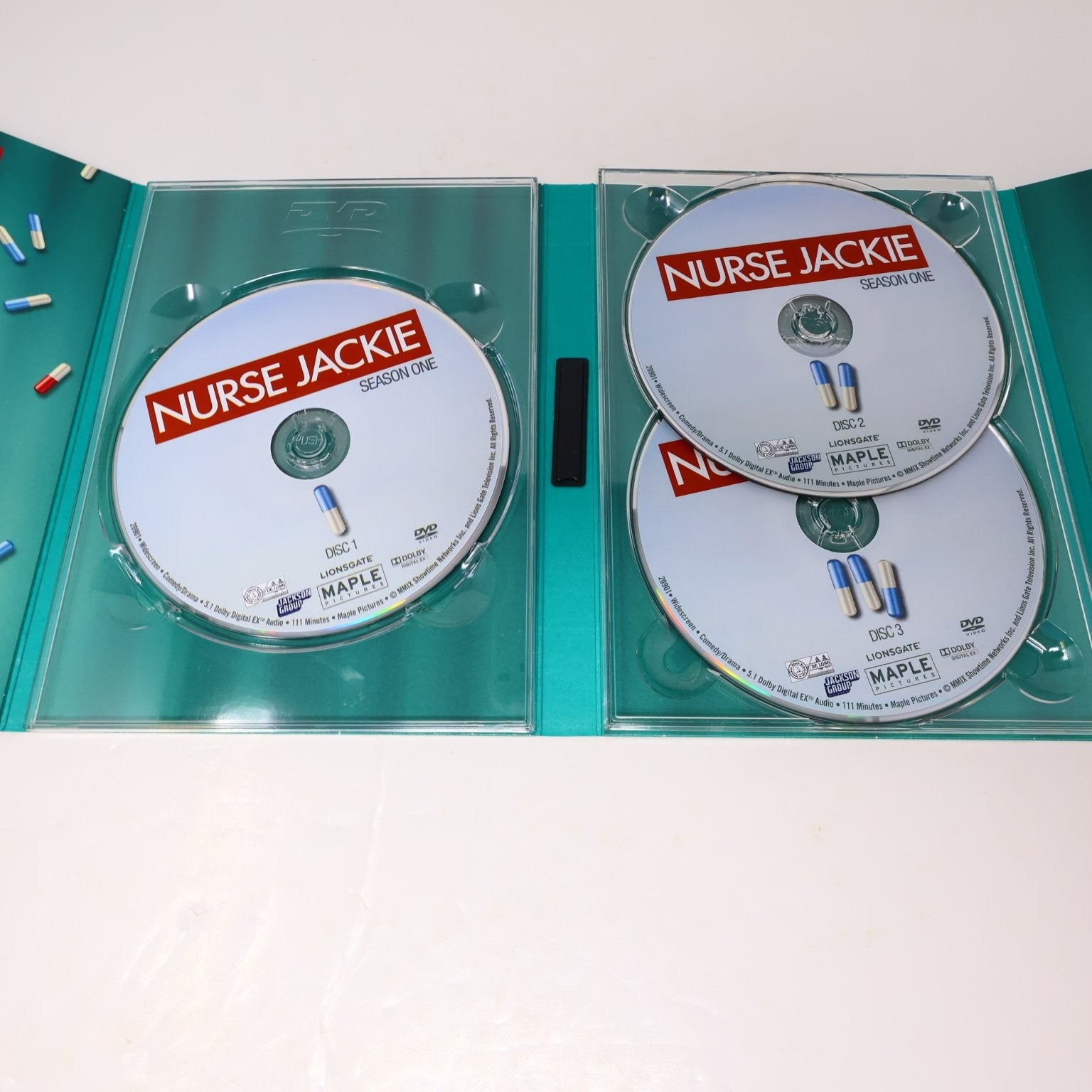 Nurse Jackie 3 DVD Lot 2009-2011 Seasons 1-2 & 4 Edie Falco Drama Comedy NTSC