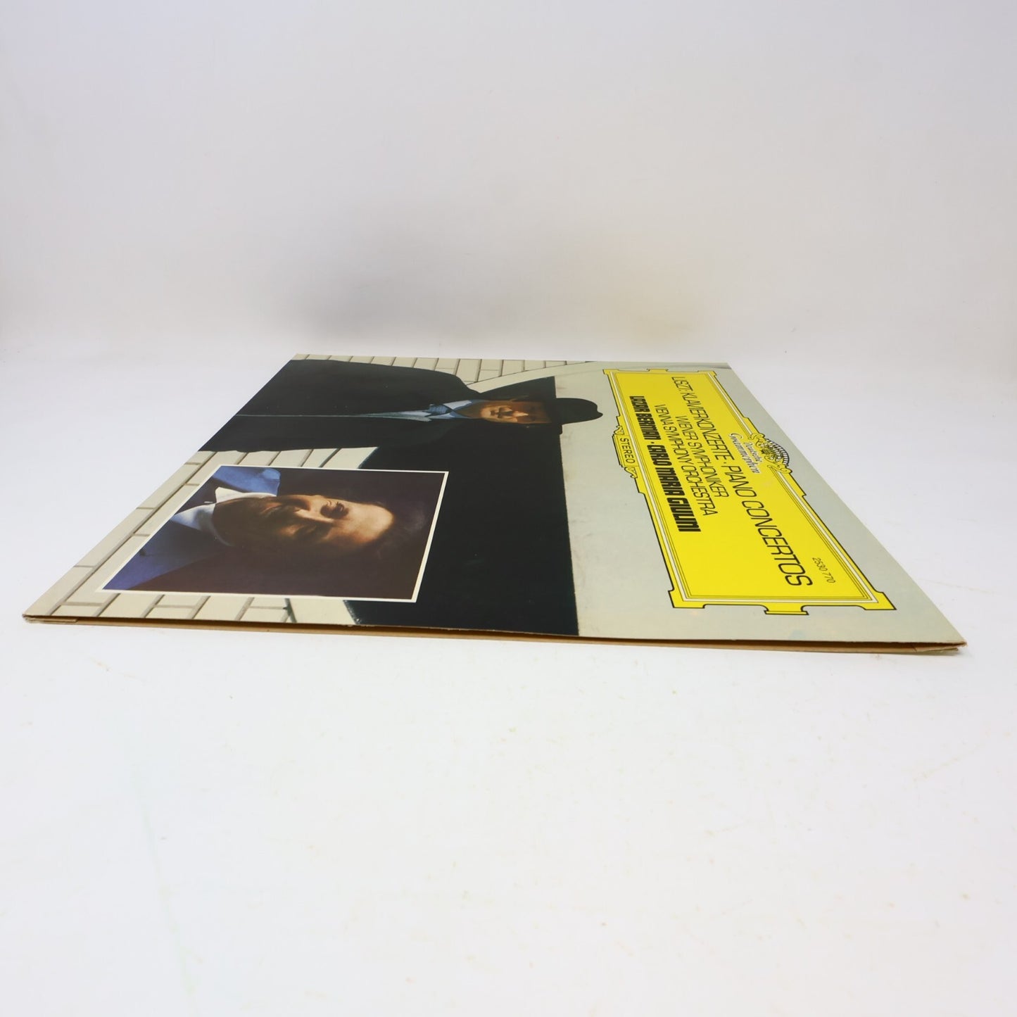 Liszt Lazar Berman Giulini Wiener Piano Concertos 1976 LP Record Vinyl 2530 770