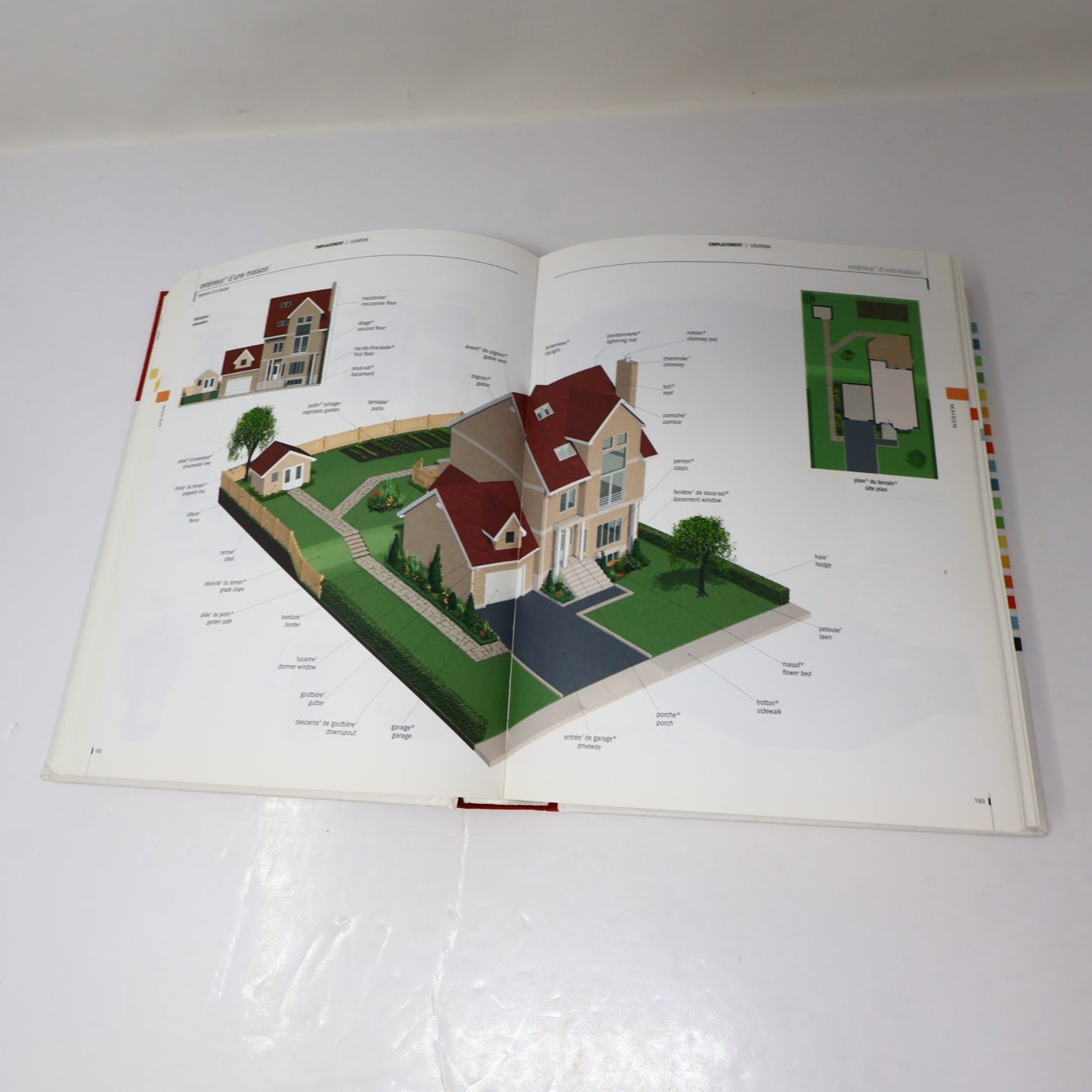 Le Petit Visuel Dictionnaire Français/Anglais Ouvrage de Référence Éducation HC